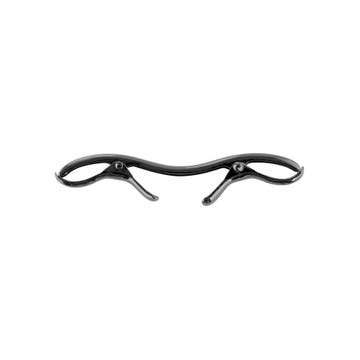 Gunmetal Grey Clasp Collar Bar Gunmetal Grey Clasp Collar Bar