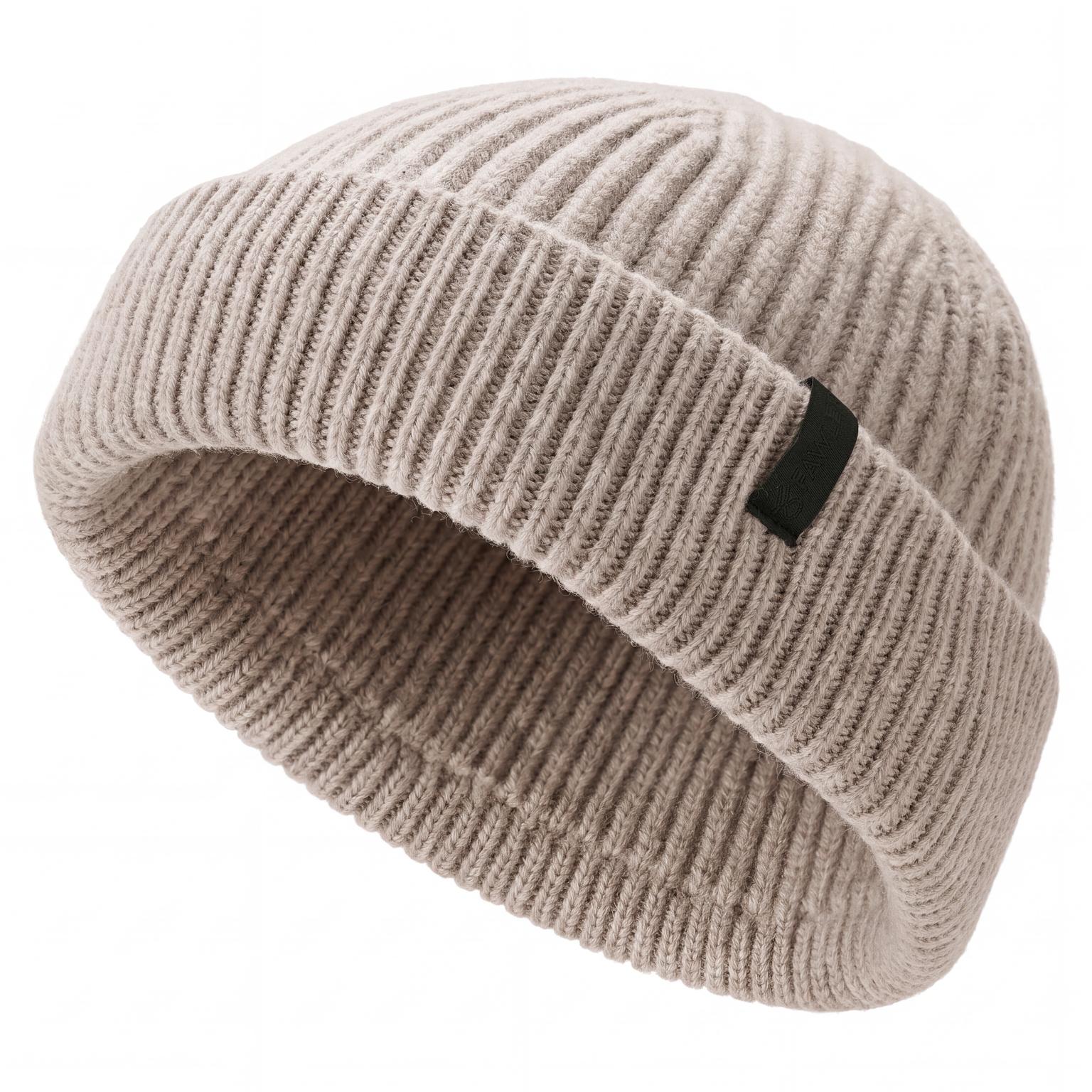 Nordic | κρεμ fisherman σκούφος beanie από μαλλί merino Nordic | κρεμ fisherman σκούφος beanie από μαλλί merino