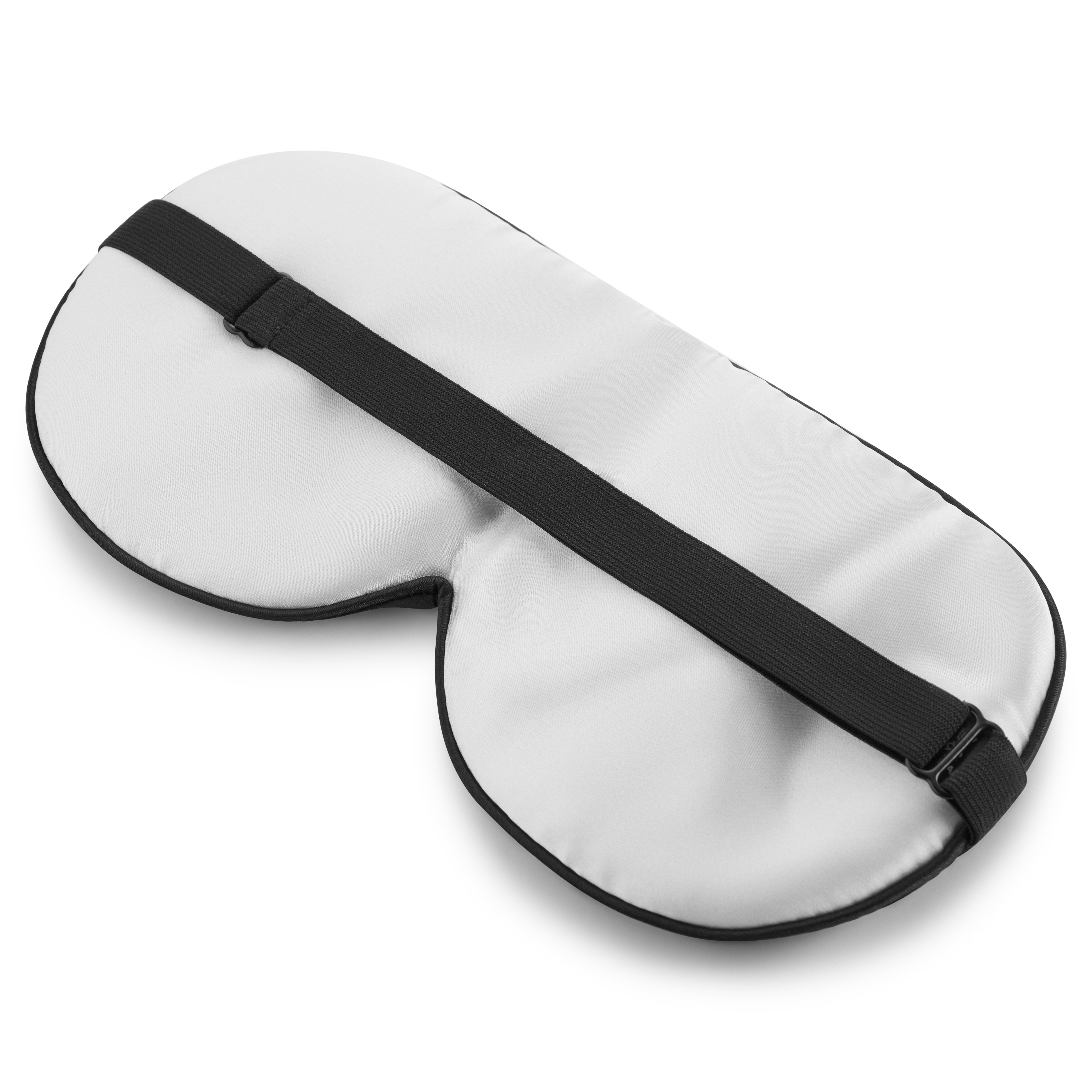 Grey Deluxe Silk Sleeping Mask - 3