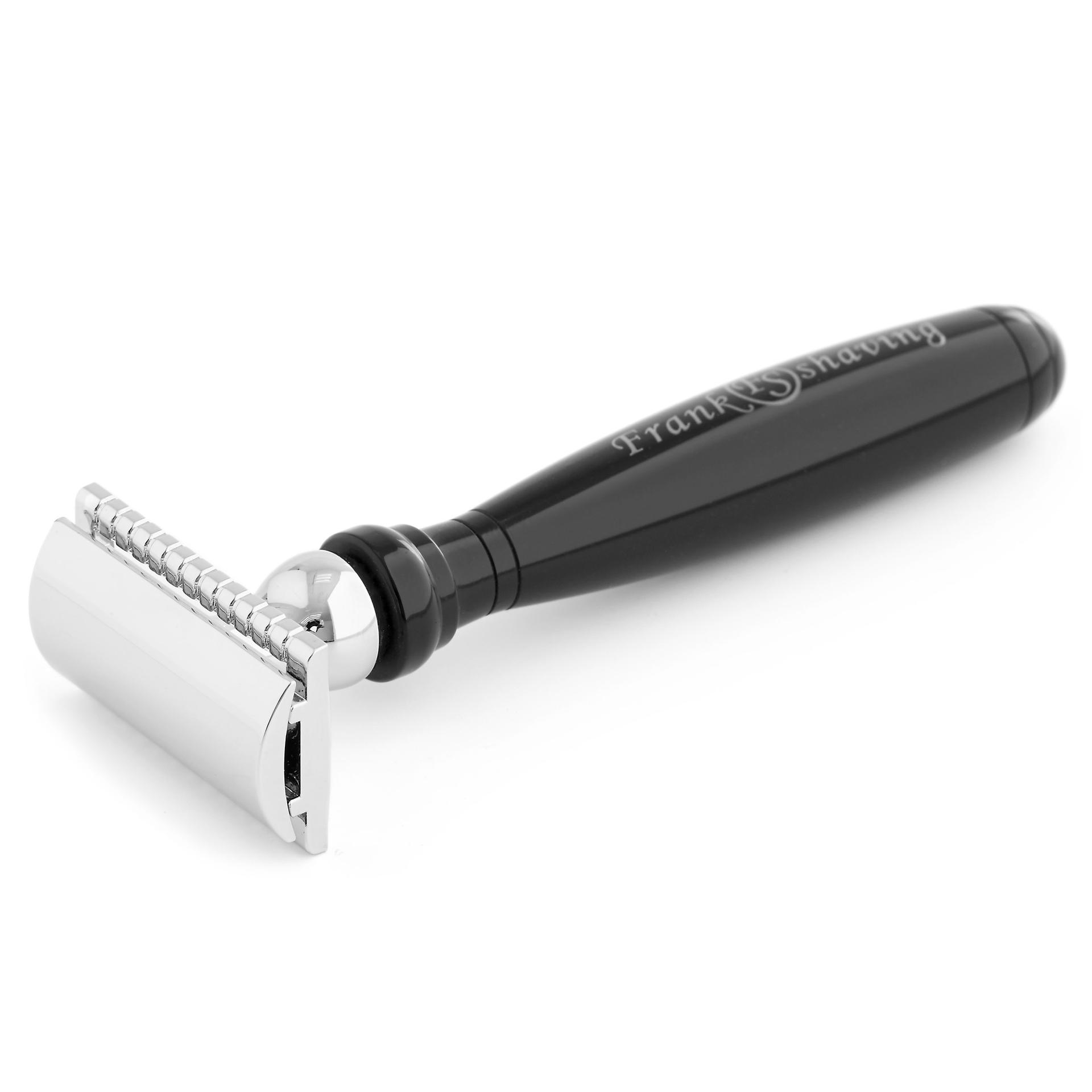 Black Safety Razor | Frank Shaving | 30 day return policy