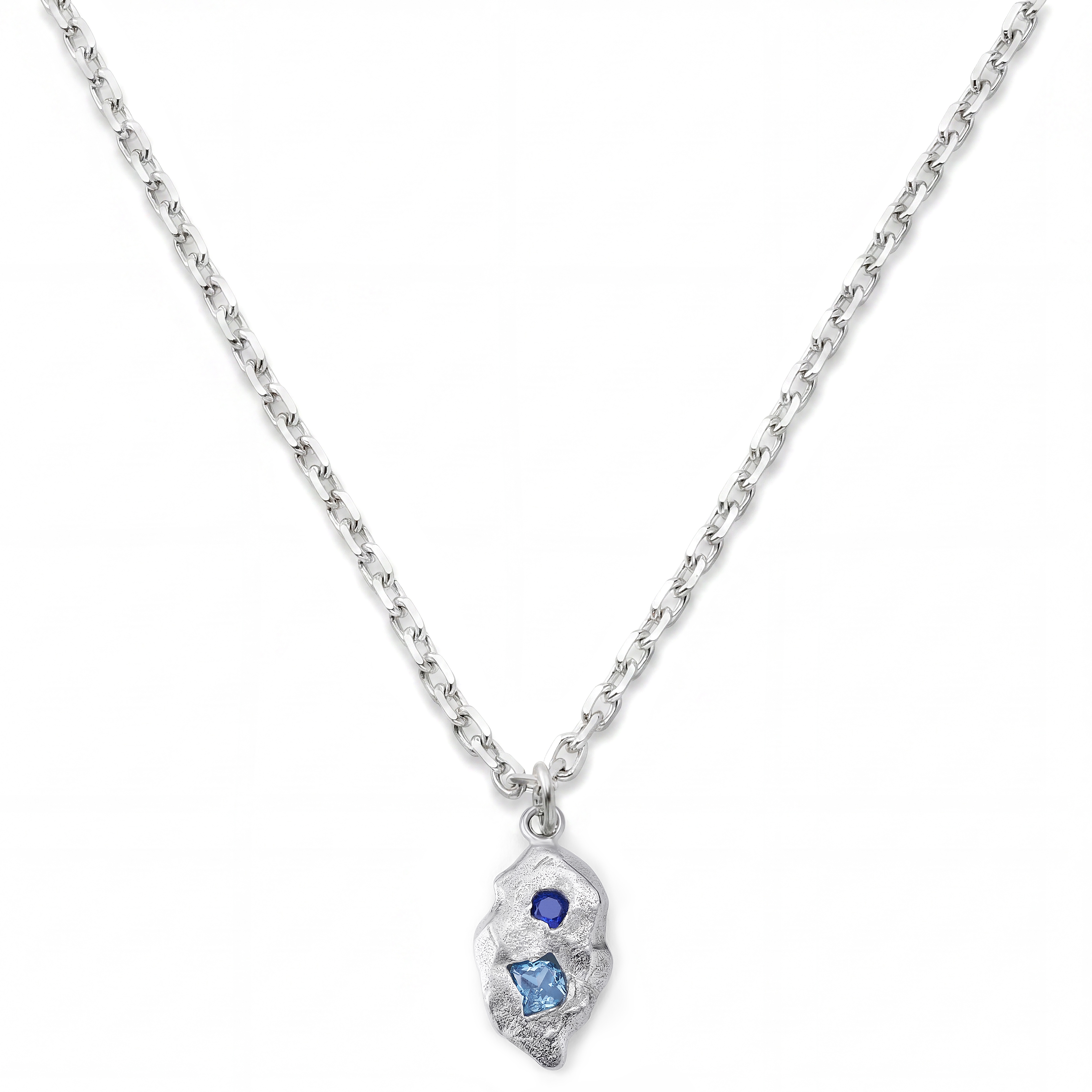 Hidden Gem | Aurora ketting van 925 sterling zilver