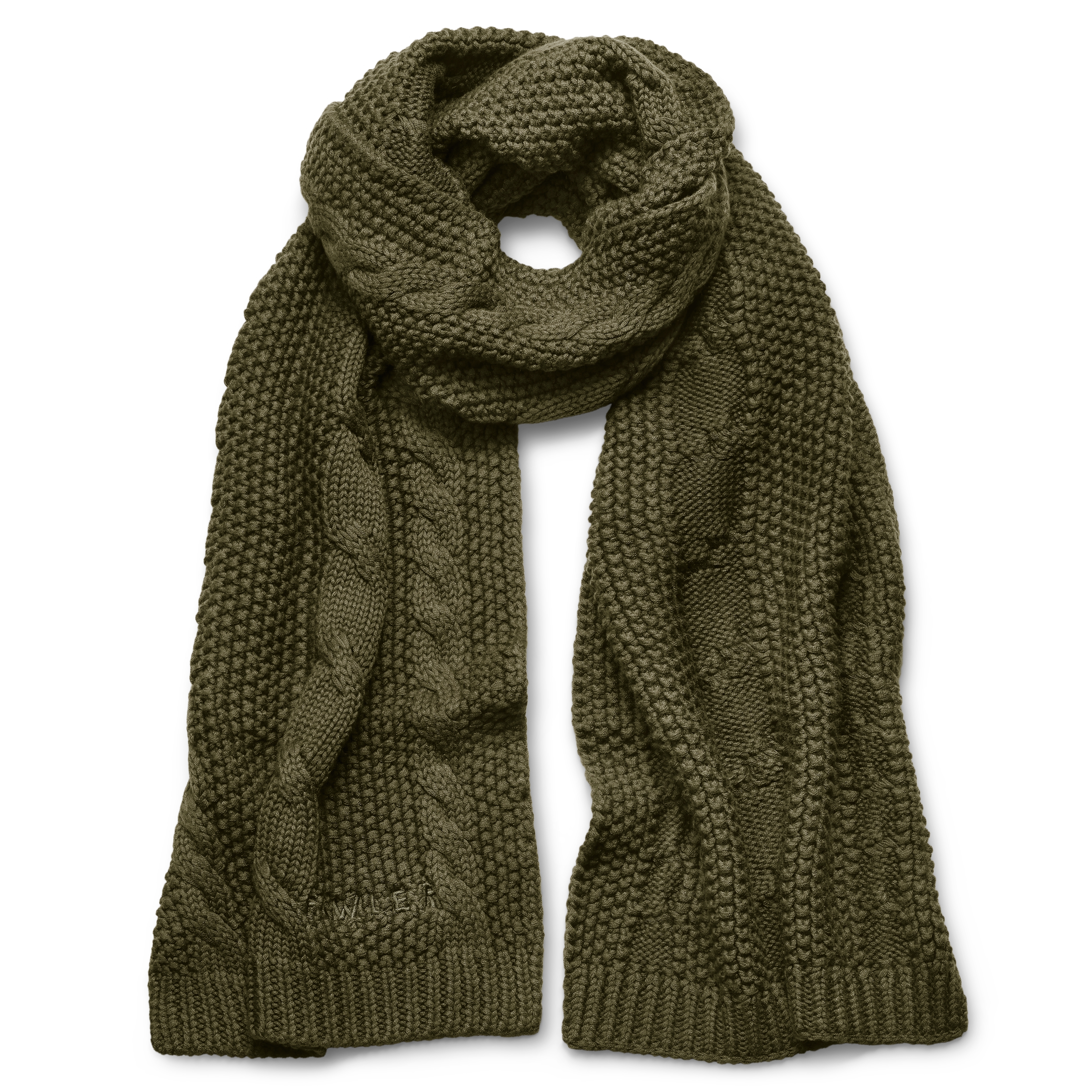 Freddi | Olive Green Urban Scarf