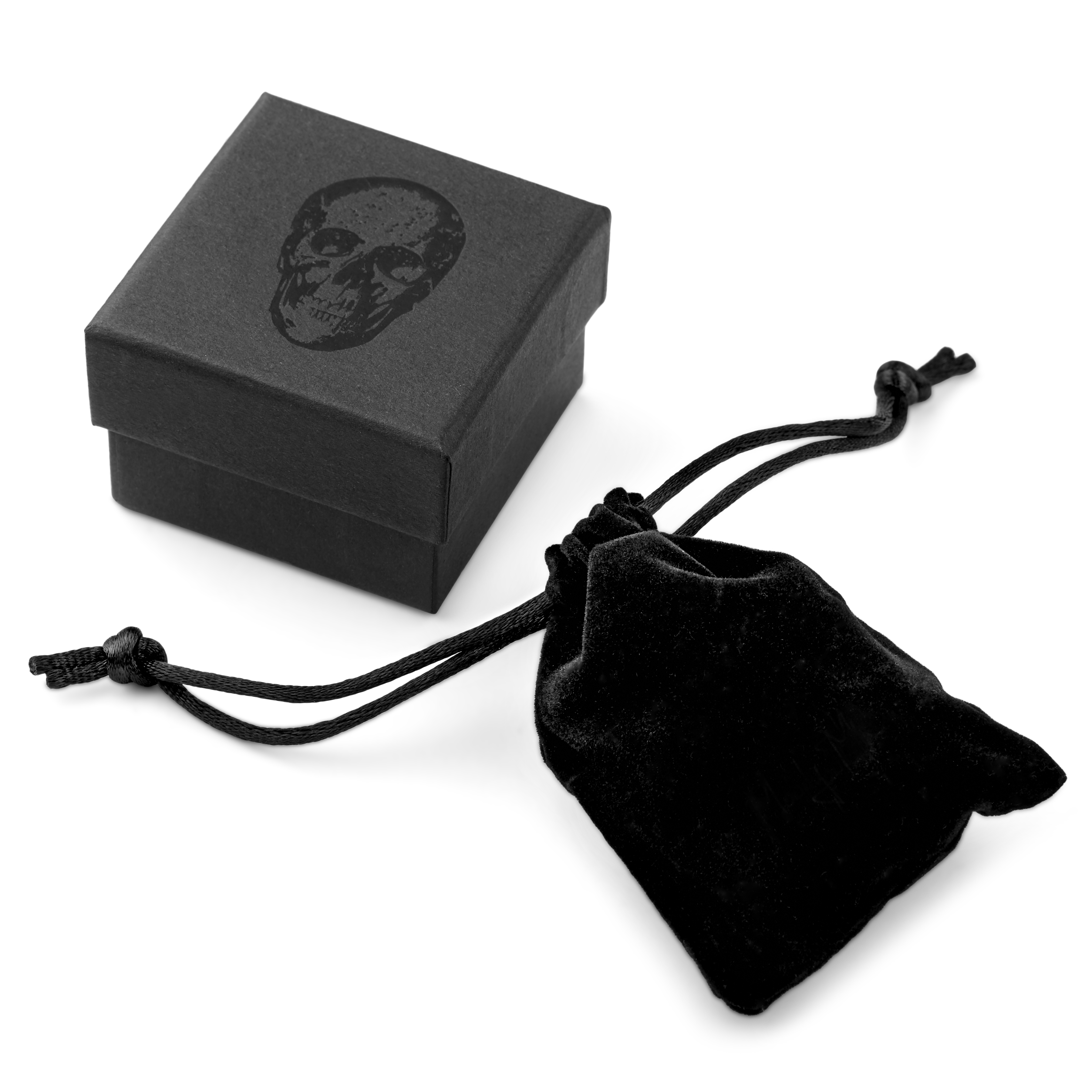 Mack Gold-Tone Skull Ring  - 5