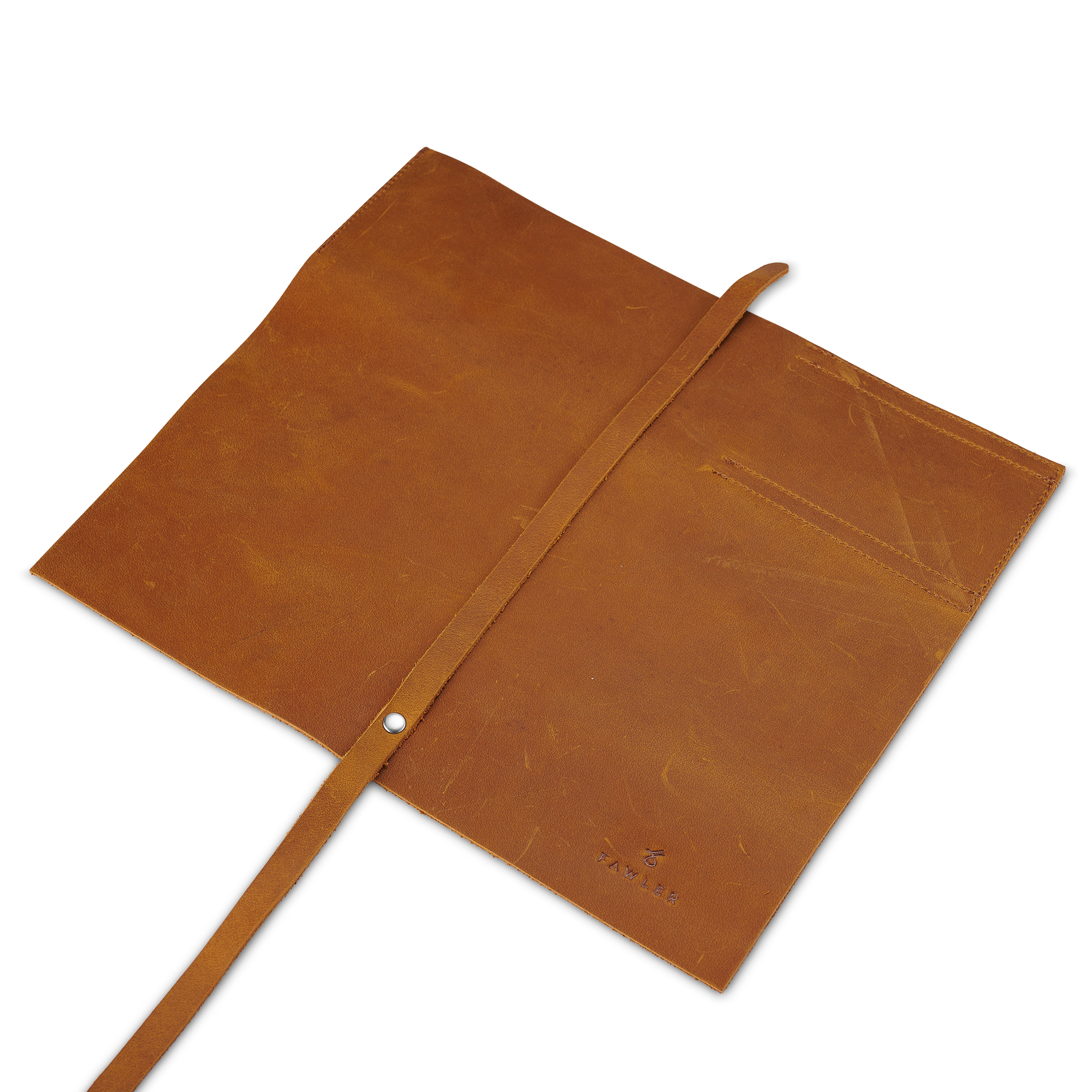 Brązowy skórzany pokrowiec na noże - 6