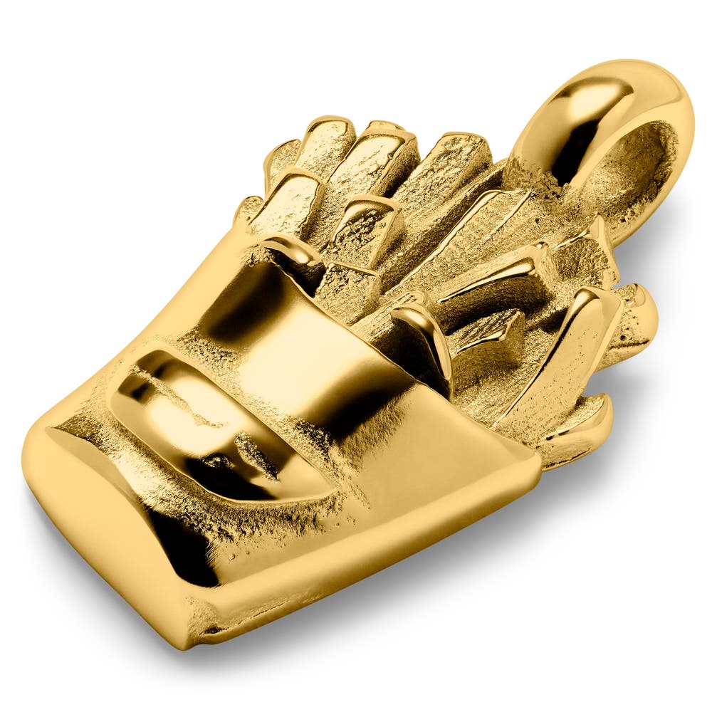 hover: Jaygee | Gold-tone Fries Pendant hover: Jaygee | Gold-tone Fries Pendant