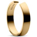 5 mm polierter, verstellbarer Ring aus 925er Sterlingsilber mit 14 Karat Goldbeschichtung 5 mm polierter, verstellbarer Ring aus 925er Sterlingsilber mit 14 Karat Goldbeschichtung