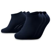 TrueFeel | 3-Pack Navy Blue Cotton Ankle Socks TrueFeel | 3-Pack Navy Blue Cotton Ankle Socks