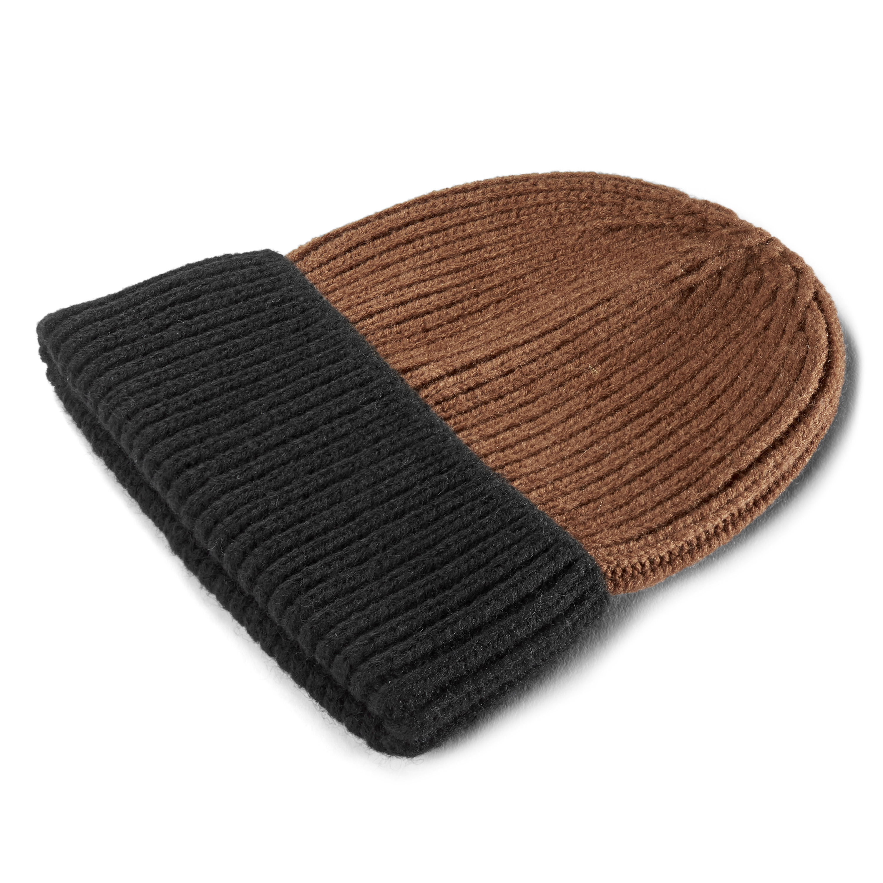 Frencis Schwarz & Braunes Montagna Beanie - 8