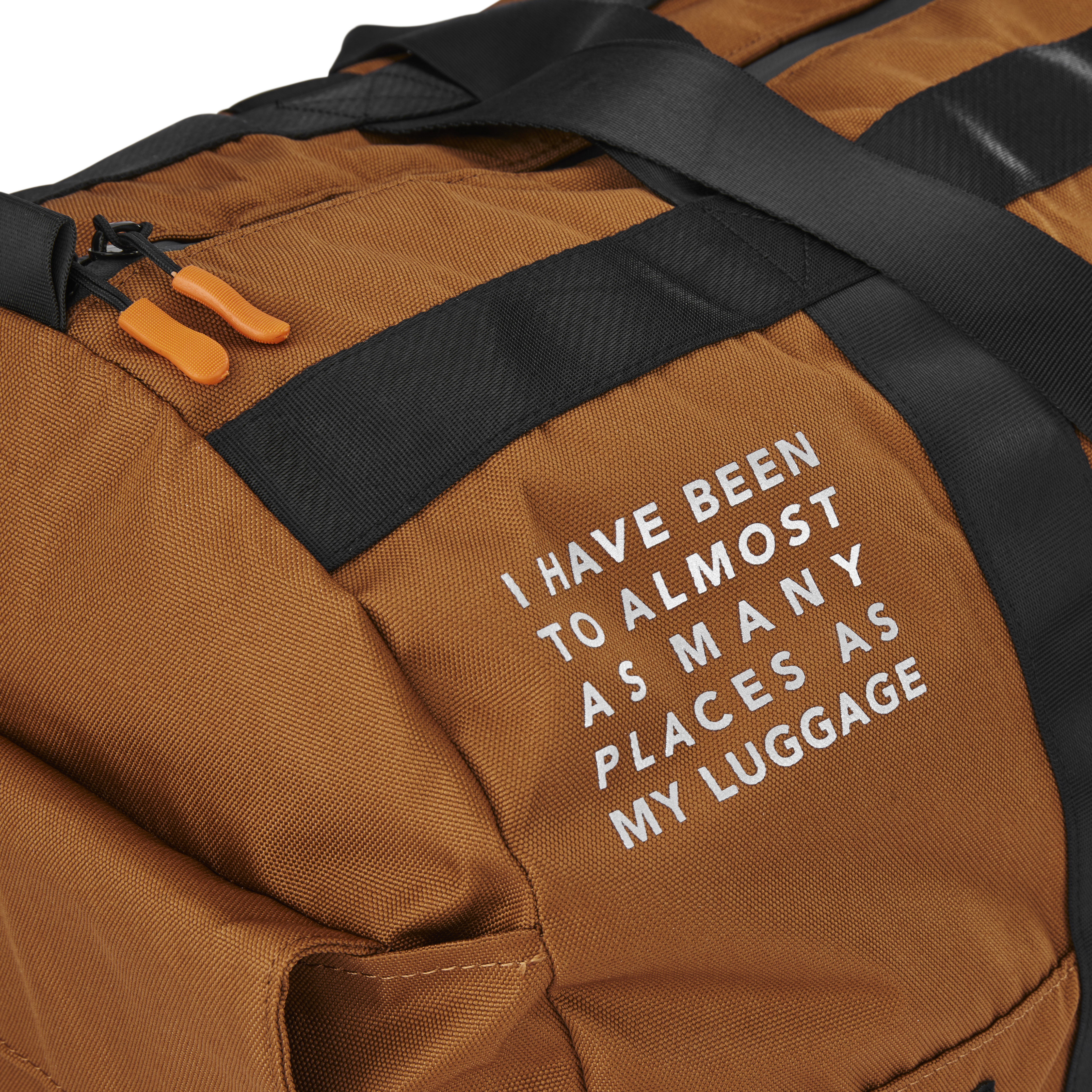 Lealand Brown Foldable Duffel Bag  - 12