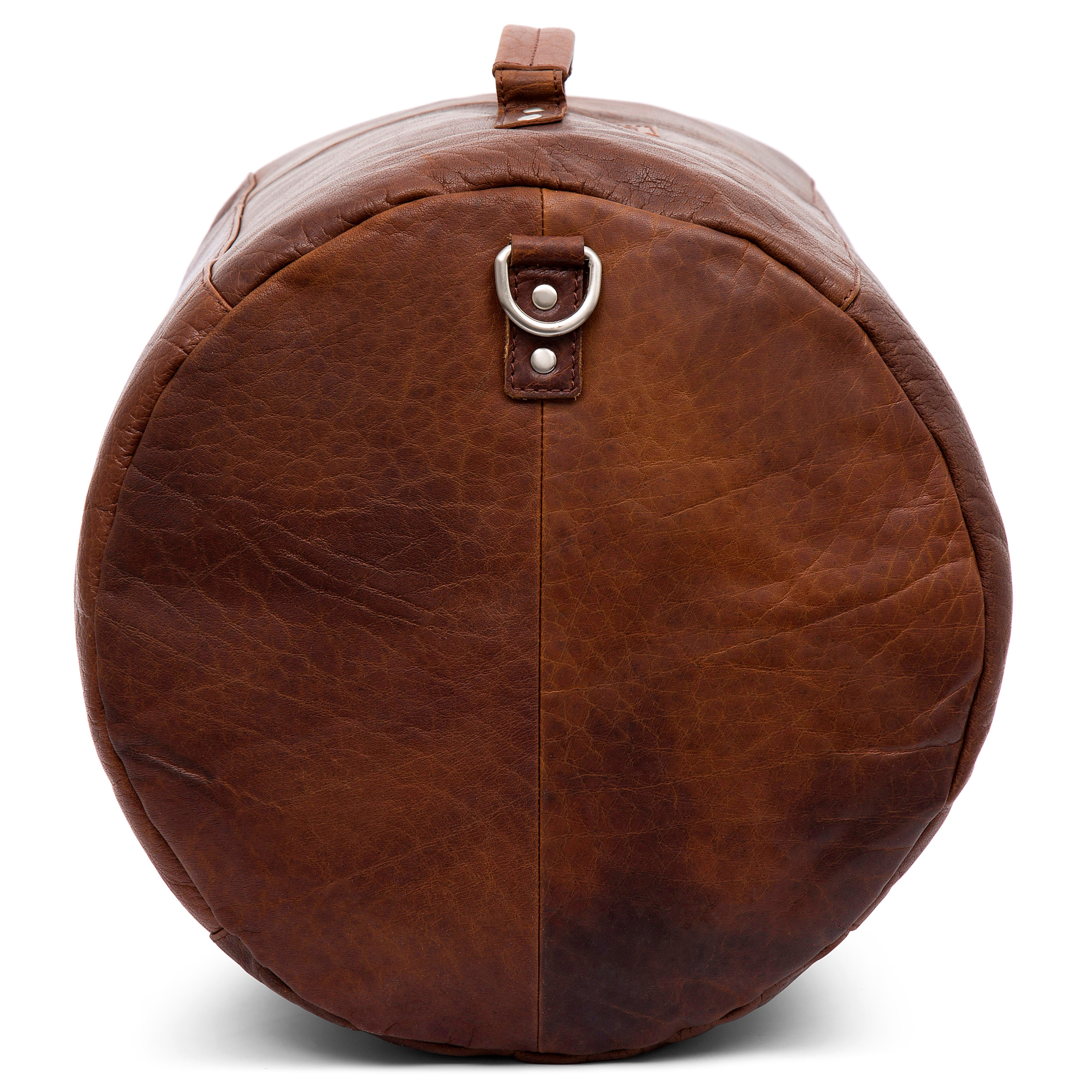 Montreal Klassisk Lysebrun Skipssekk - 4