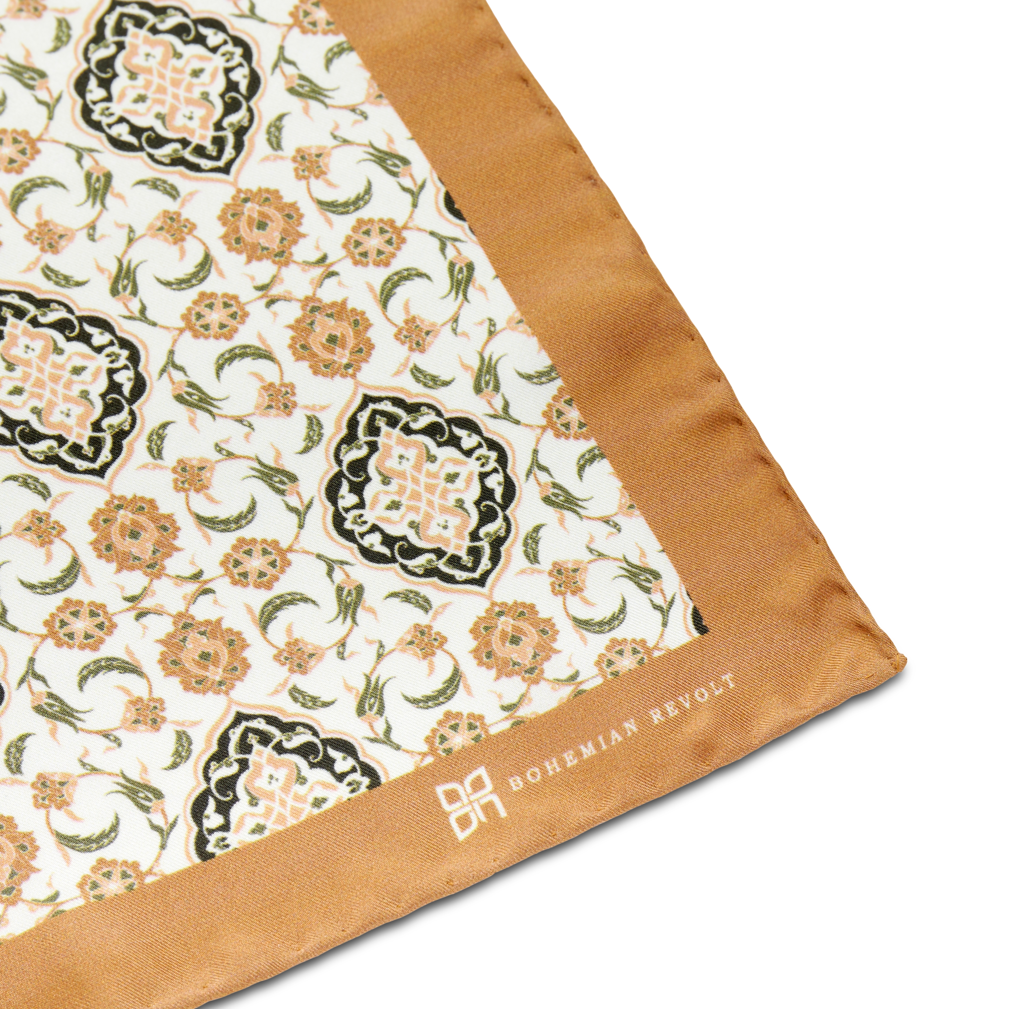 Bryant Brux Seiden Einstecktuch - 4