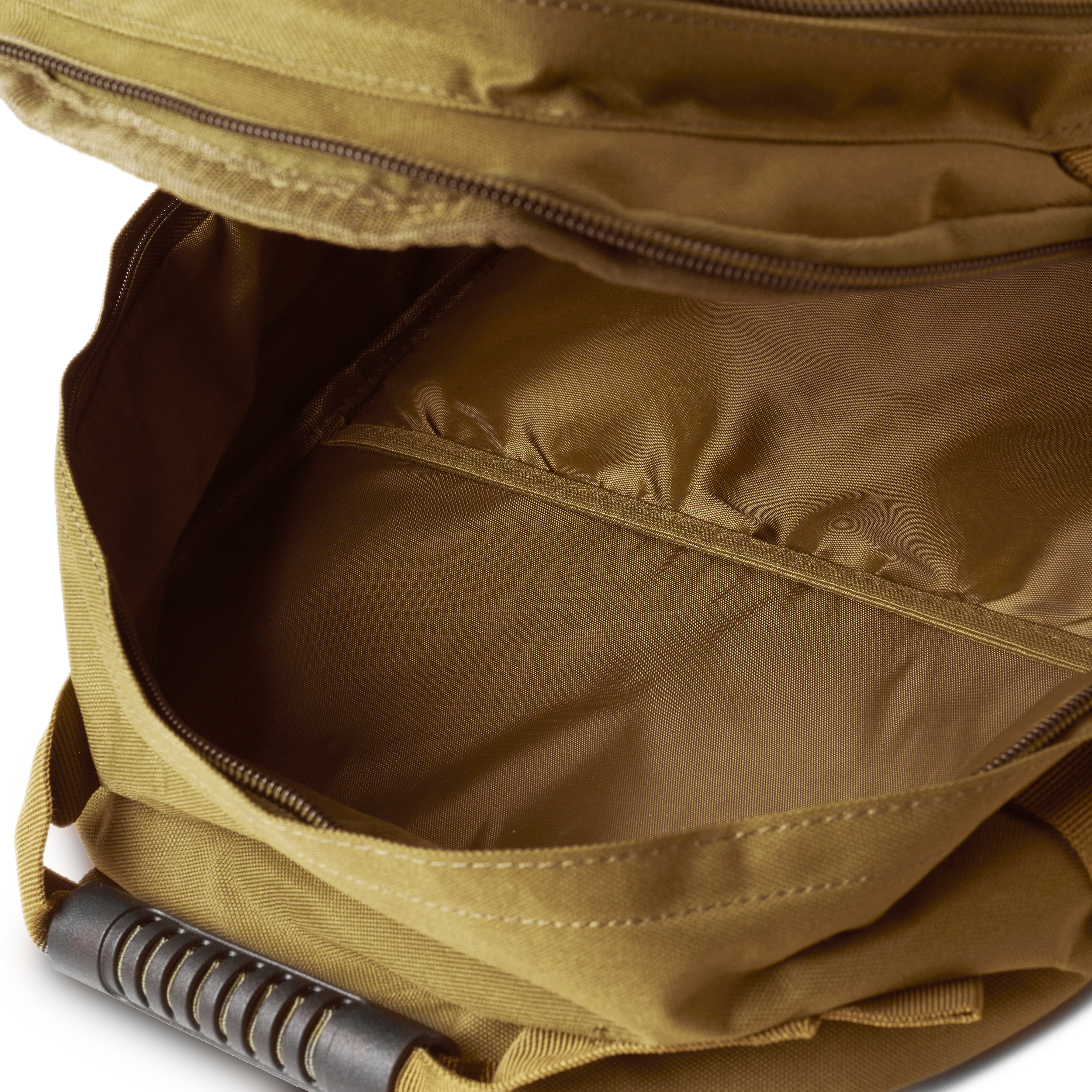 Expedition | Tan farbener taktischer Rucksack mit 35 L Volumen und mehreren Fächern sowie Patch-Fläche - 6