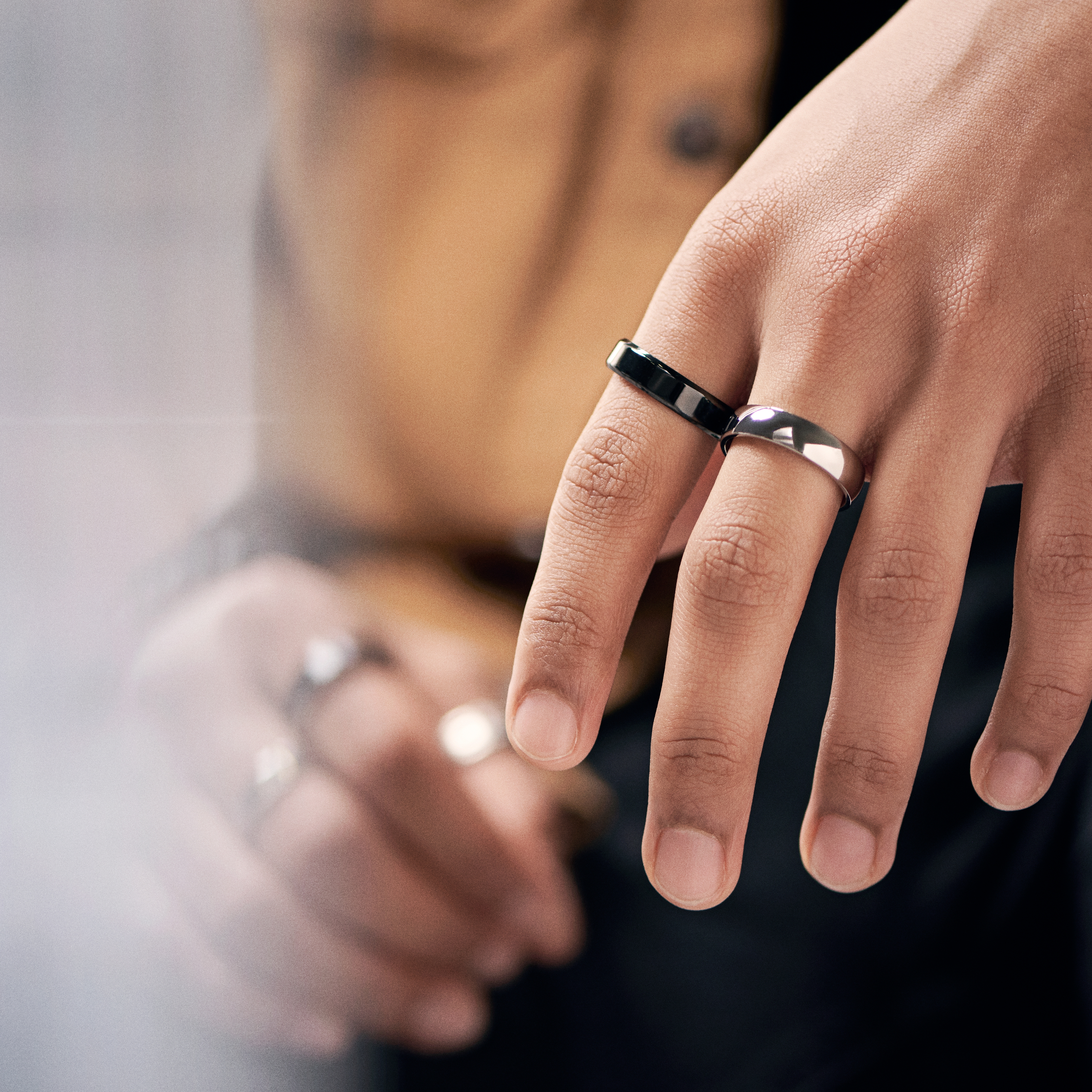 Aesop Kash Black Titanium Ring - 4