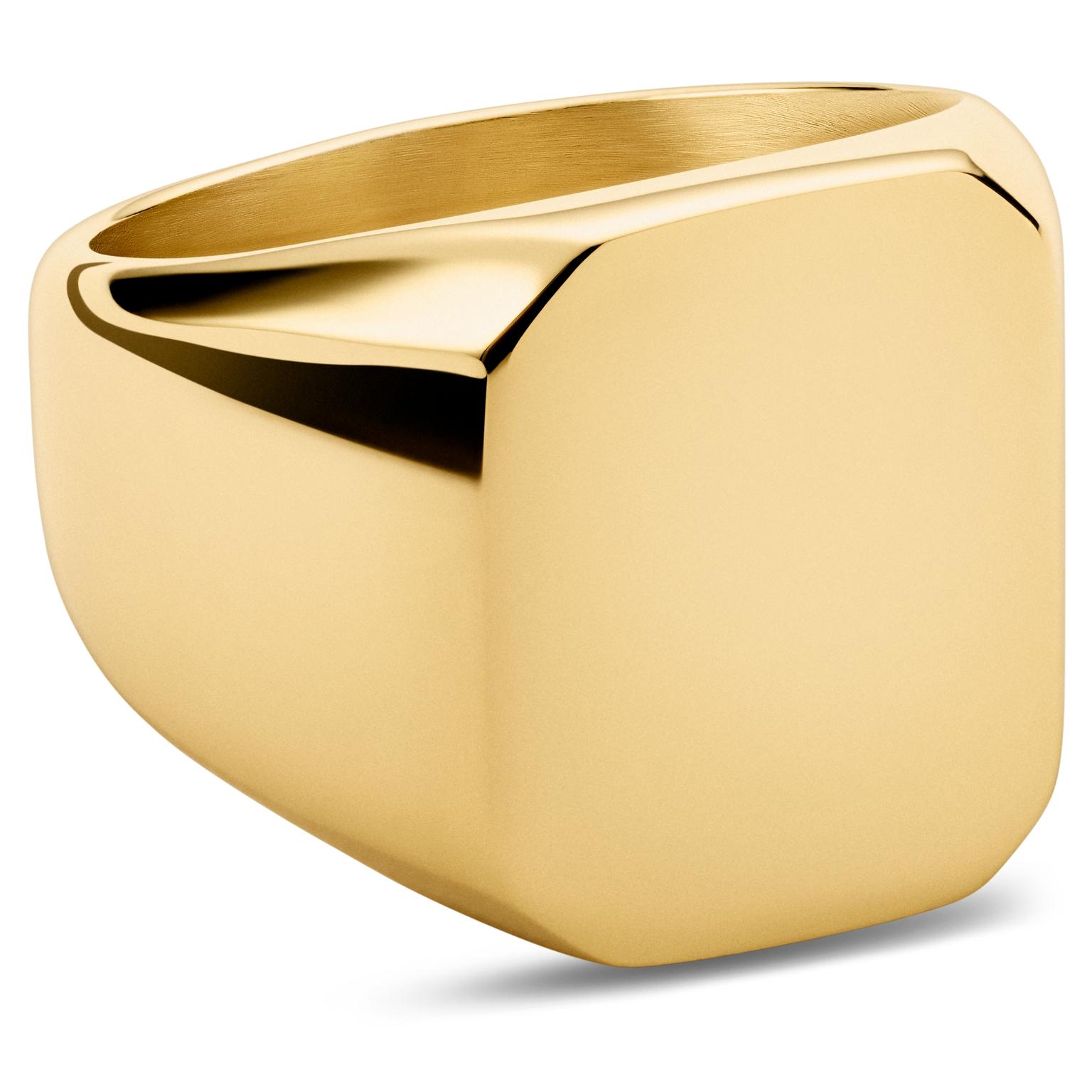 Goudkleurige Liam Ring Goudkleurige Liam Ring