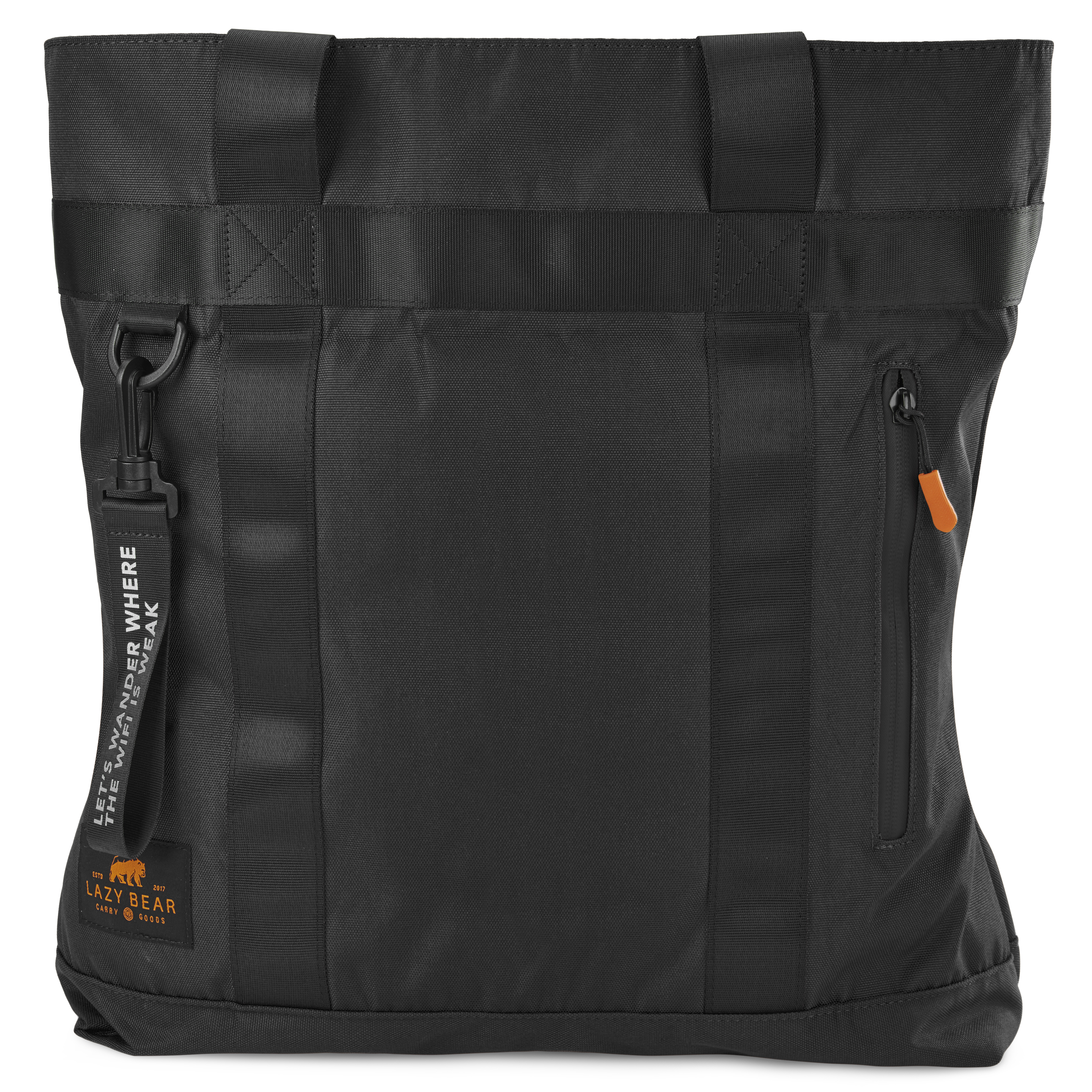 Bolso tote negro plegable Lamair - 11