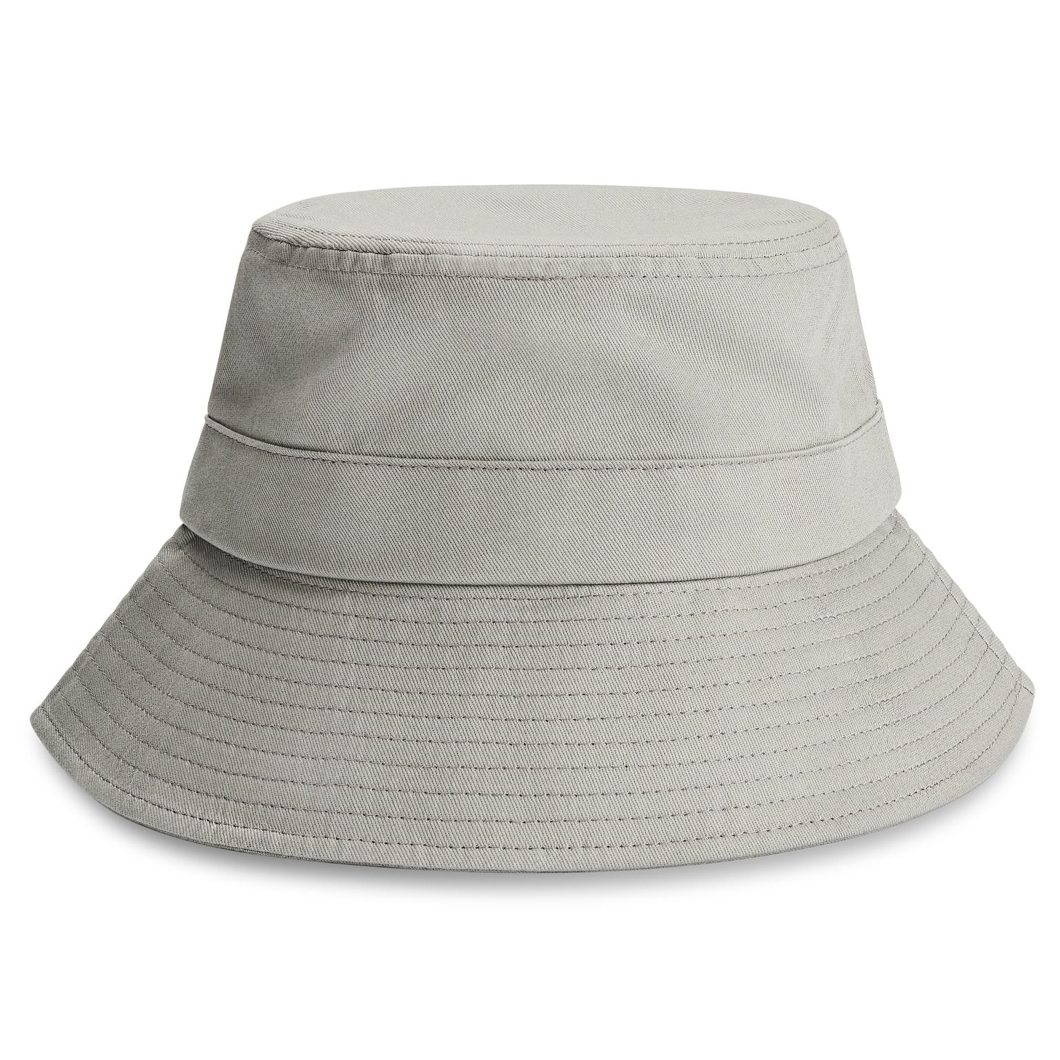 Lacuna | Šedý bavlněný klobouk bucket Lacuna | Šedý bavlněný klobouk bucket