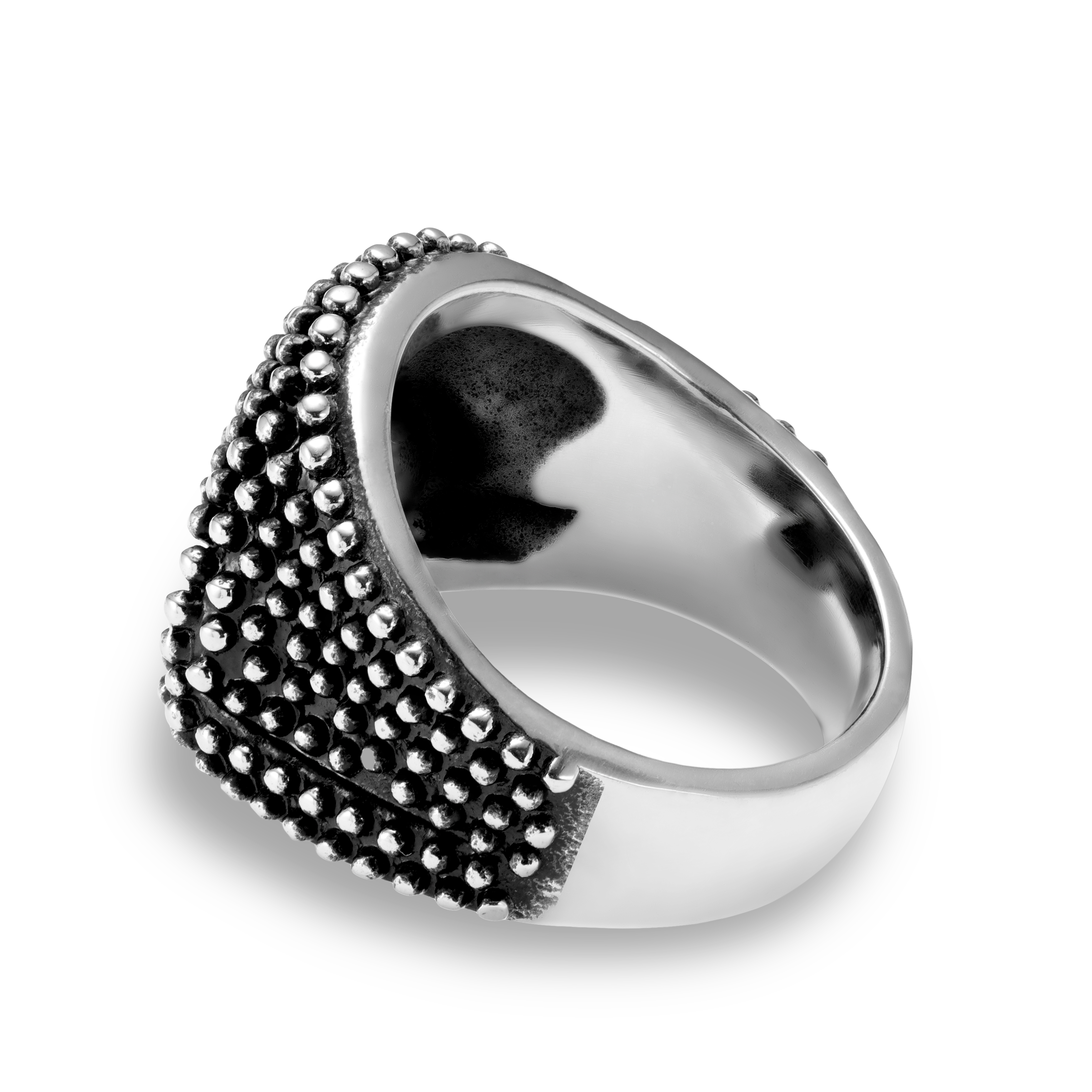 Half Skull Punk Ring  - 3