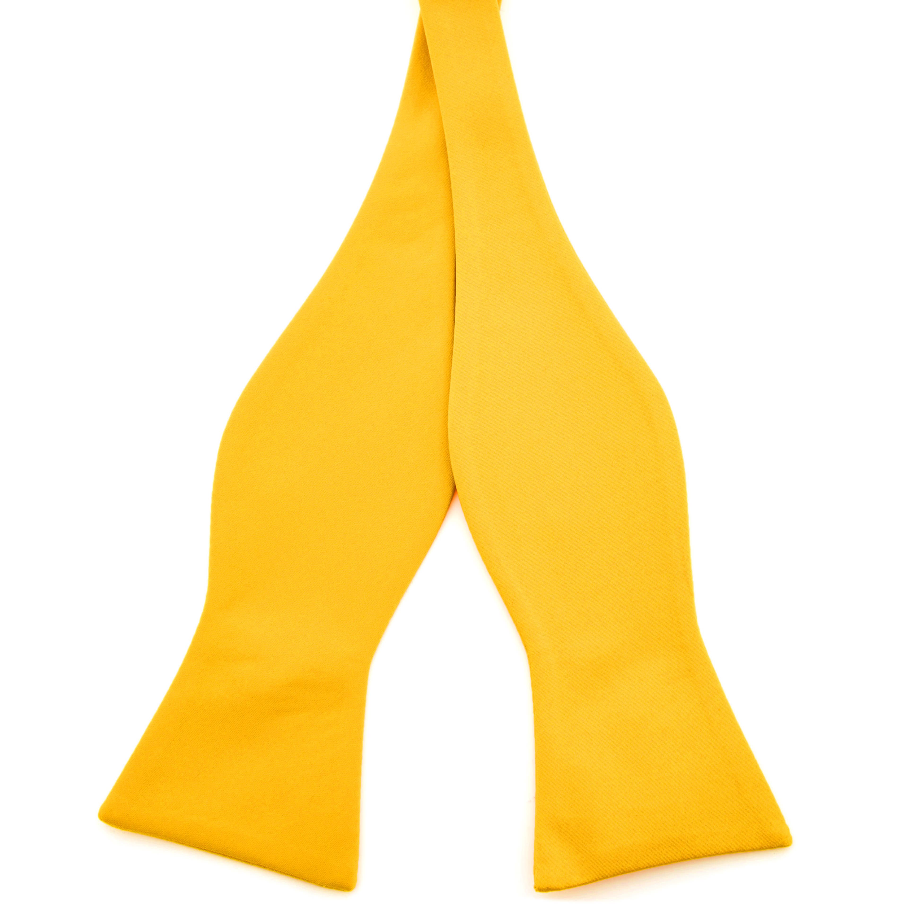 Canary Yellow Basic Self-Tie Bow Tie