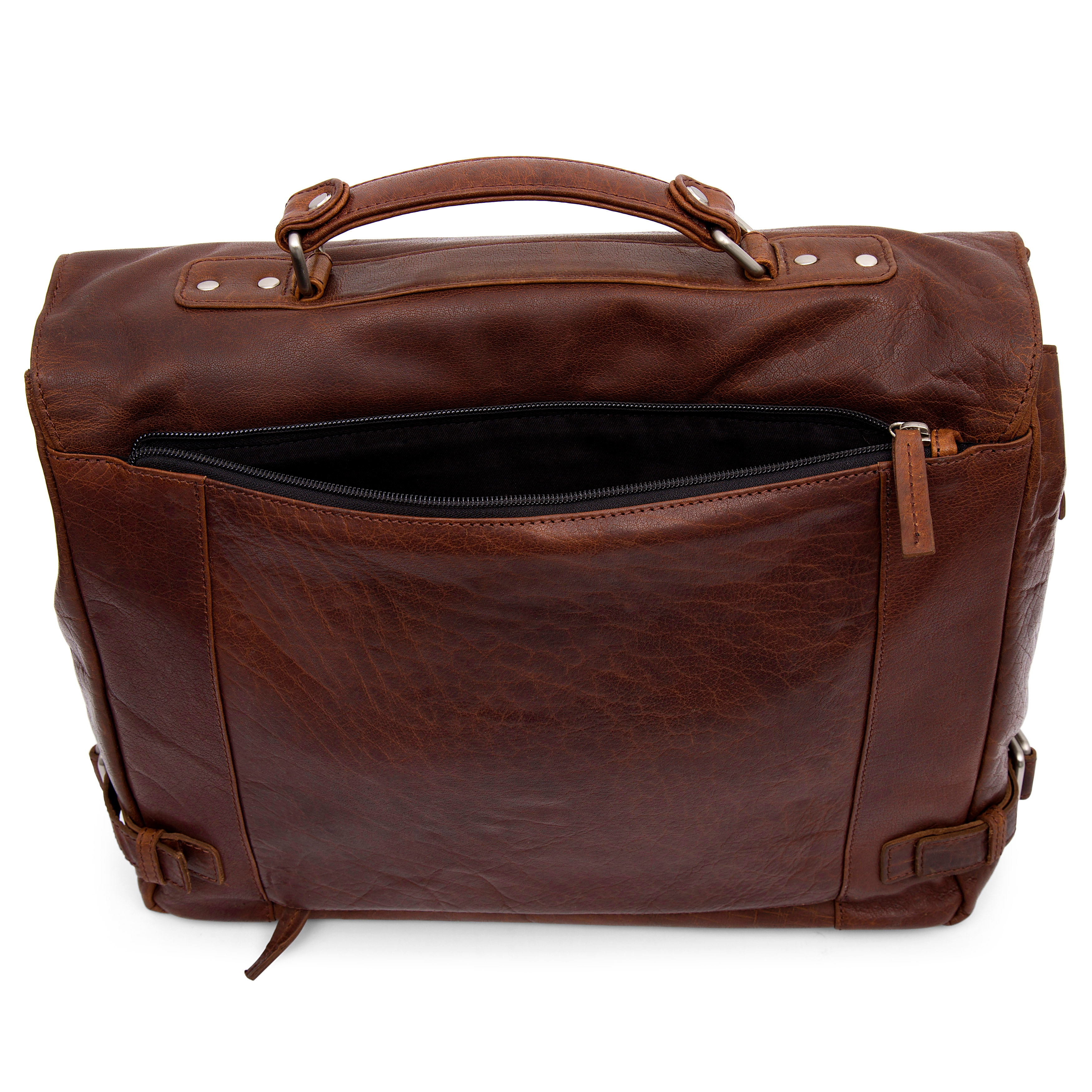 Besace Montr?�al Luxury en cuir marron | En stock! | Lucleon