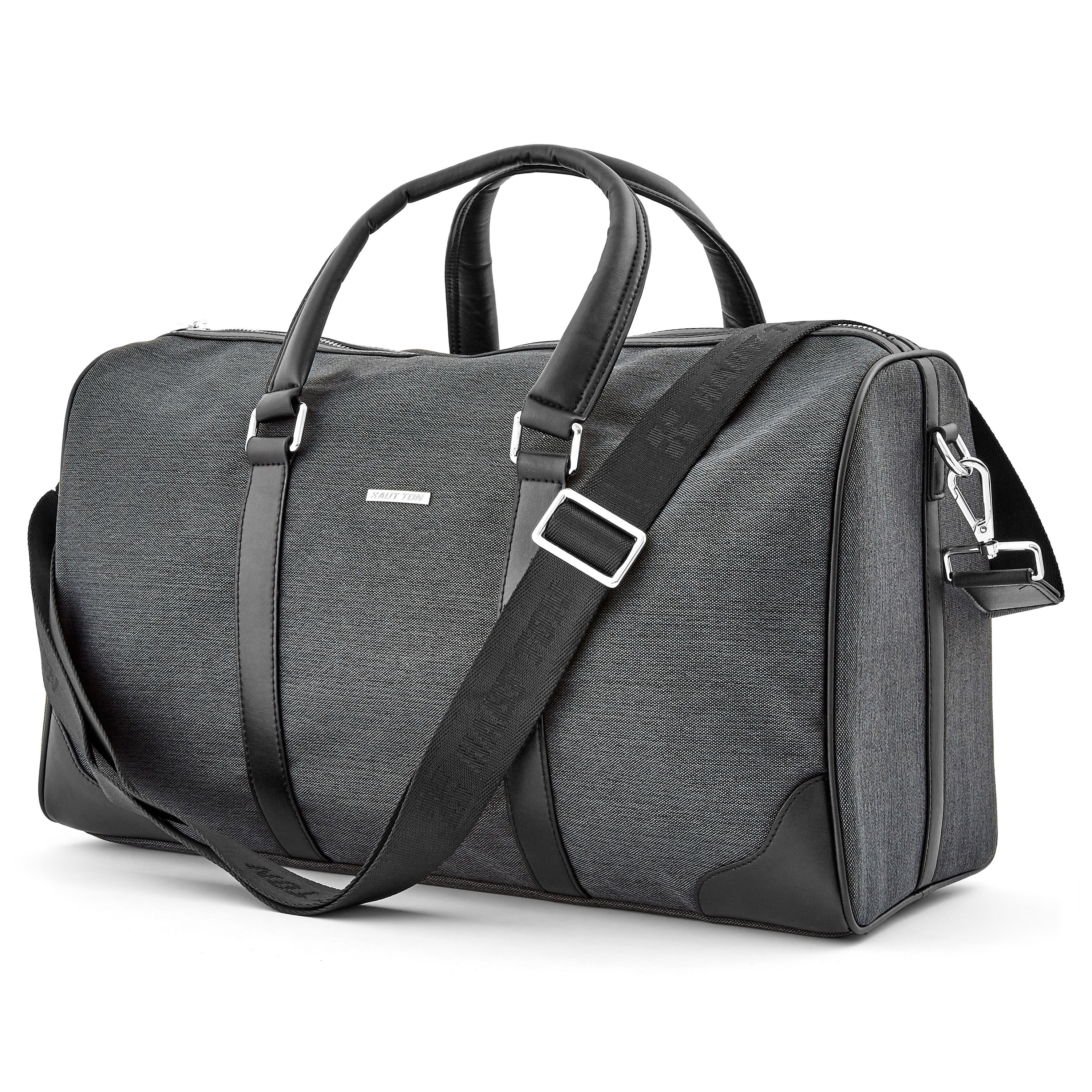 Ruskea Hautton -nahkaolkalaukku - 1