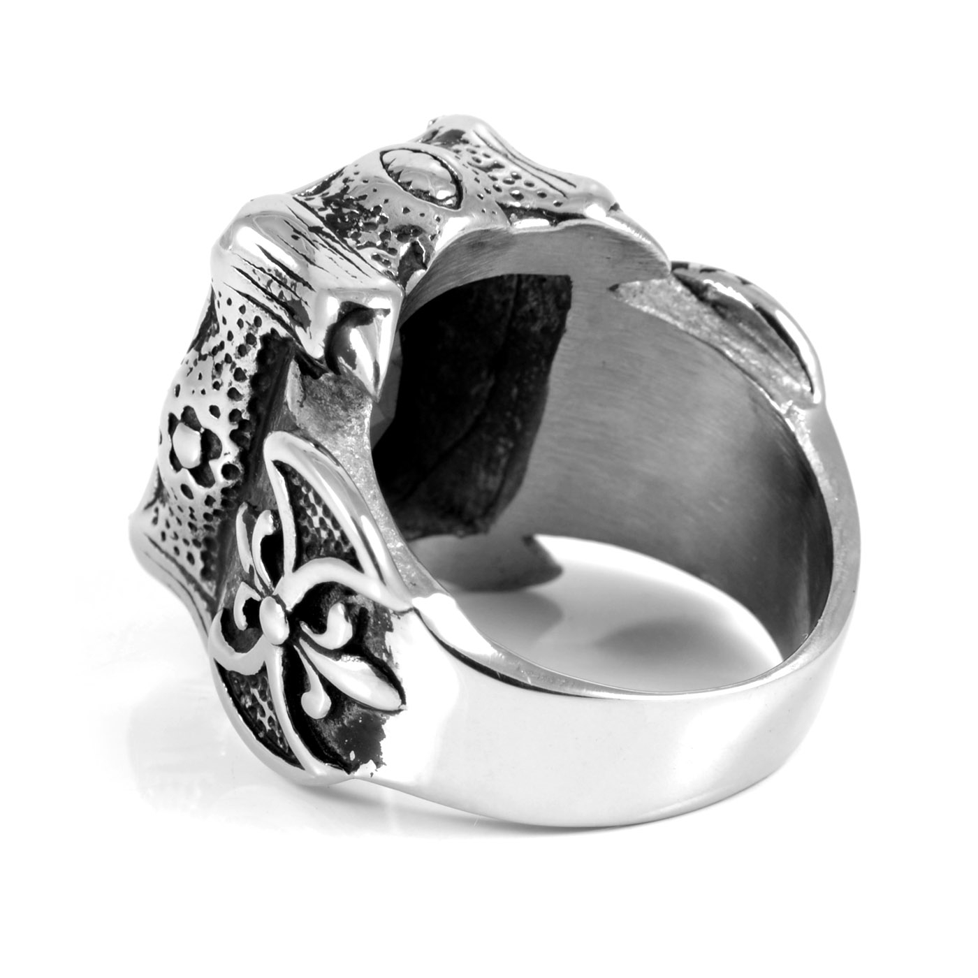 Miehekäs Dragondesign Kivi Terässormus - 3