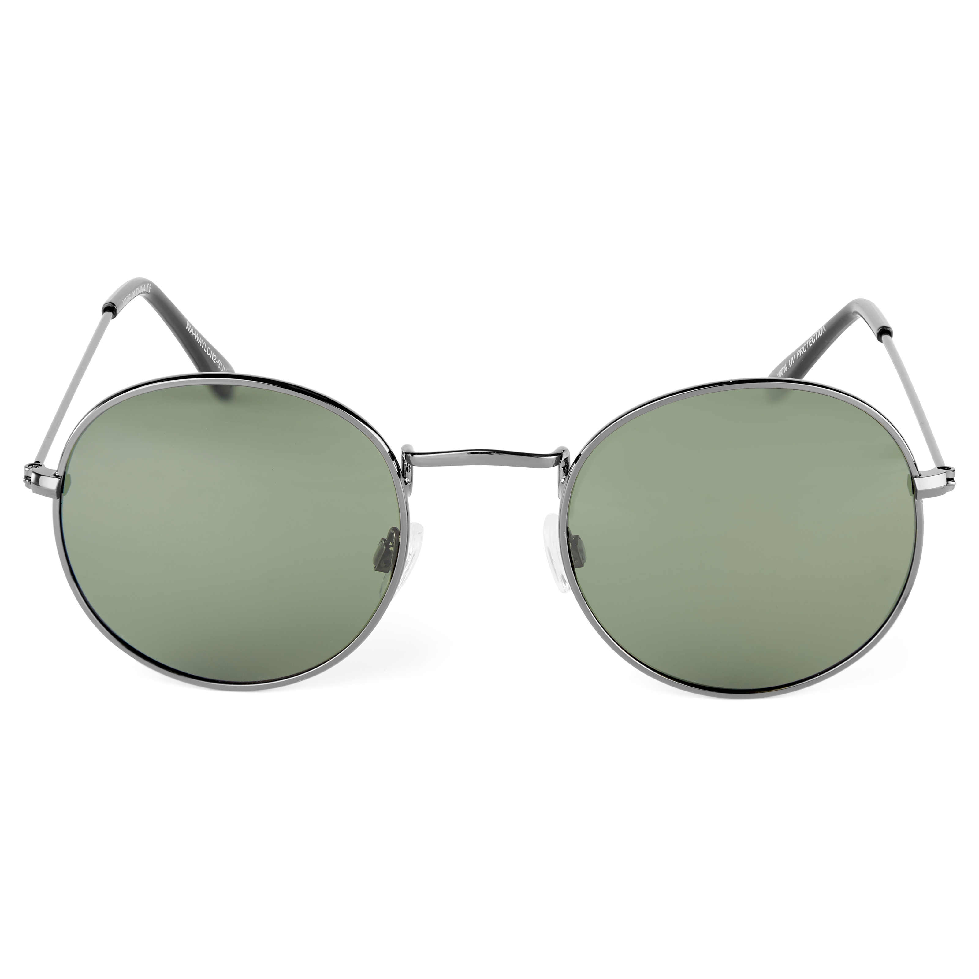 Waylon Black & Green Vista Sunglasses