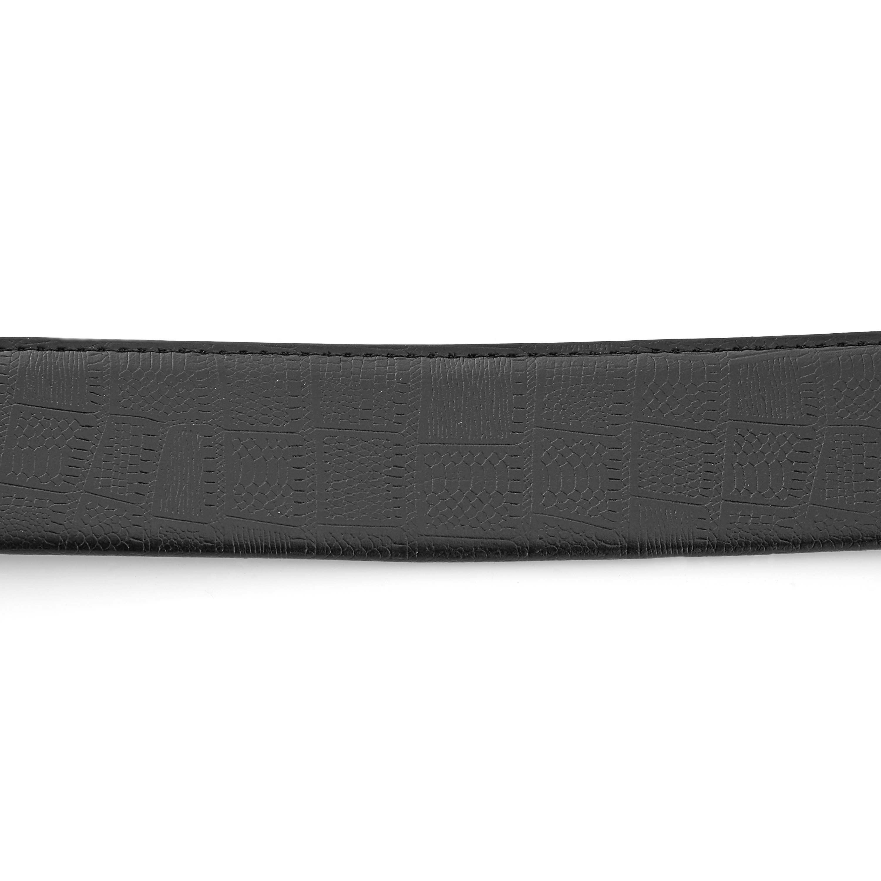 Sort Praktisk Læderbælte - 3