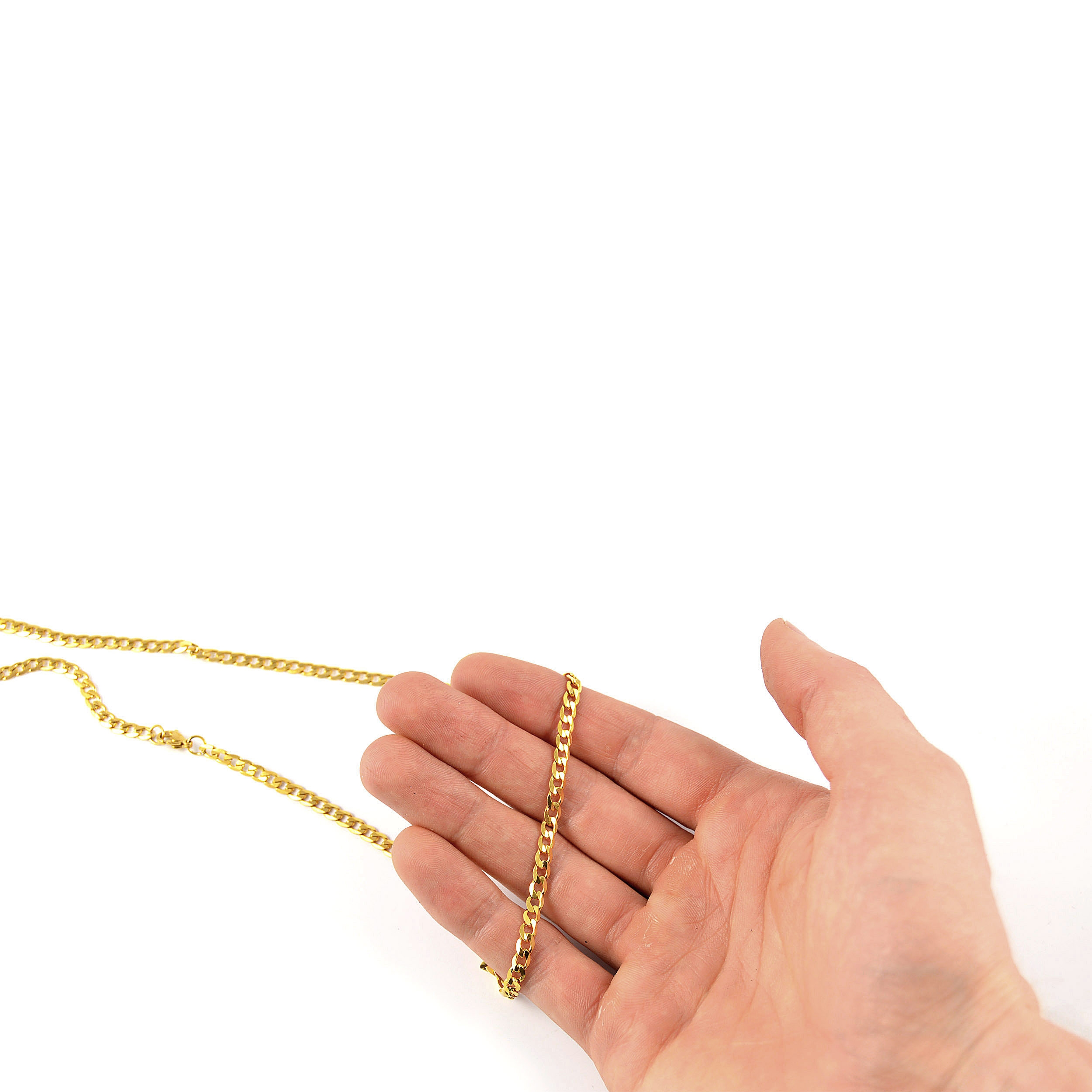 3mm Stålhalskæde - 3