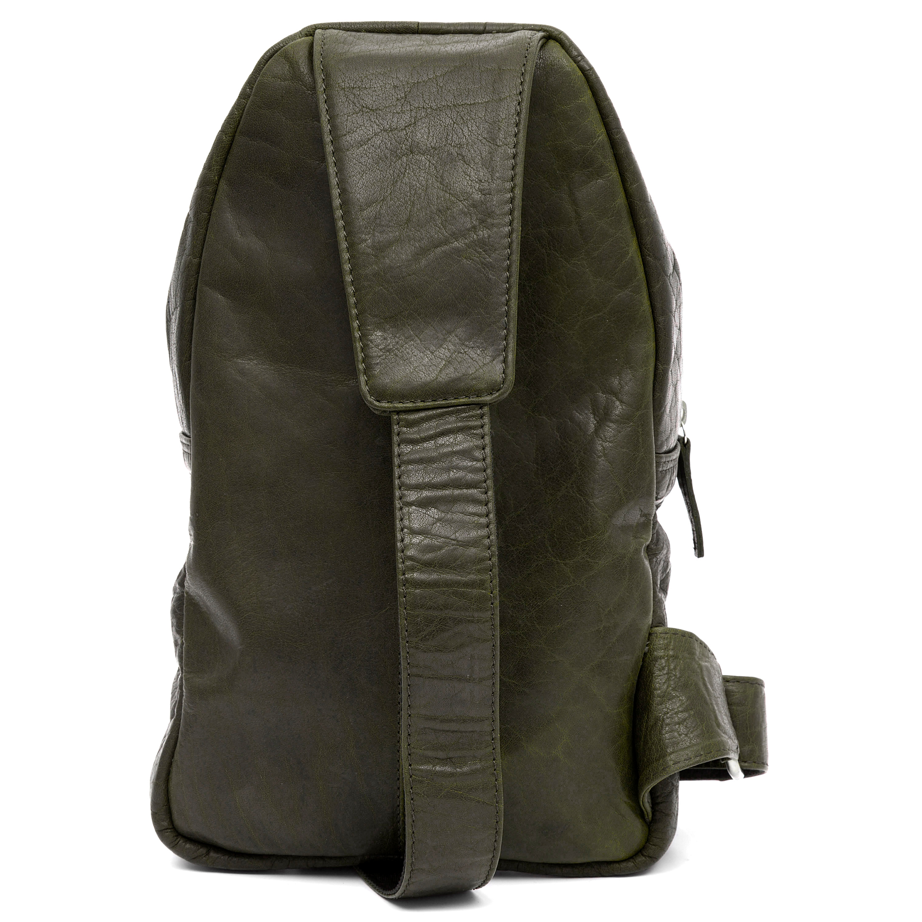 Oliivinvihreä pienikokoinen Montreal-olkalaukku - 5