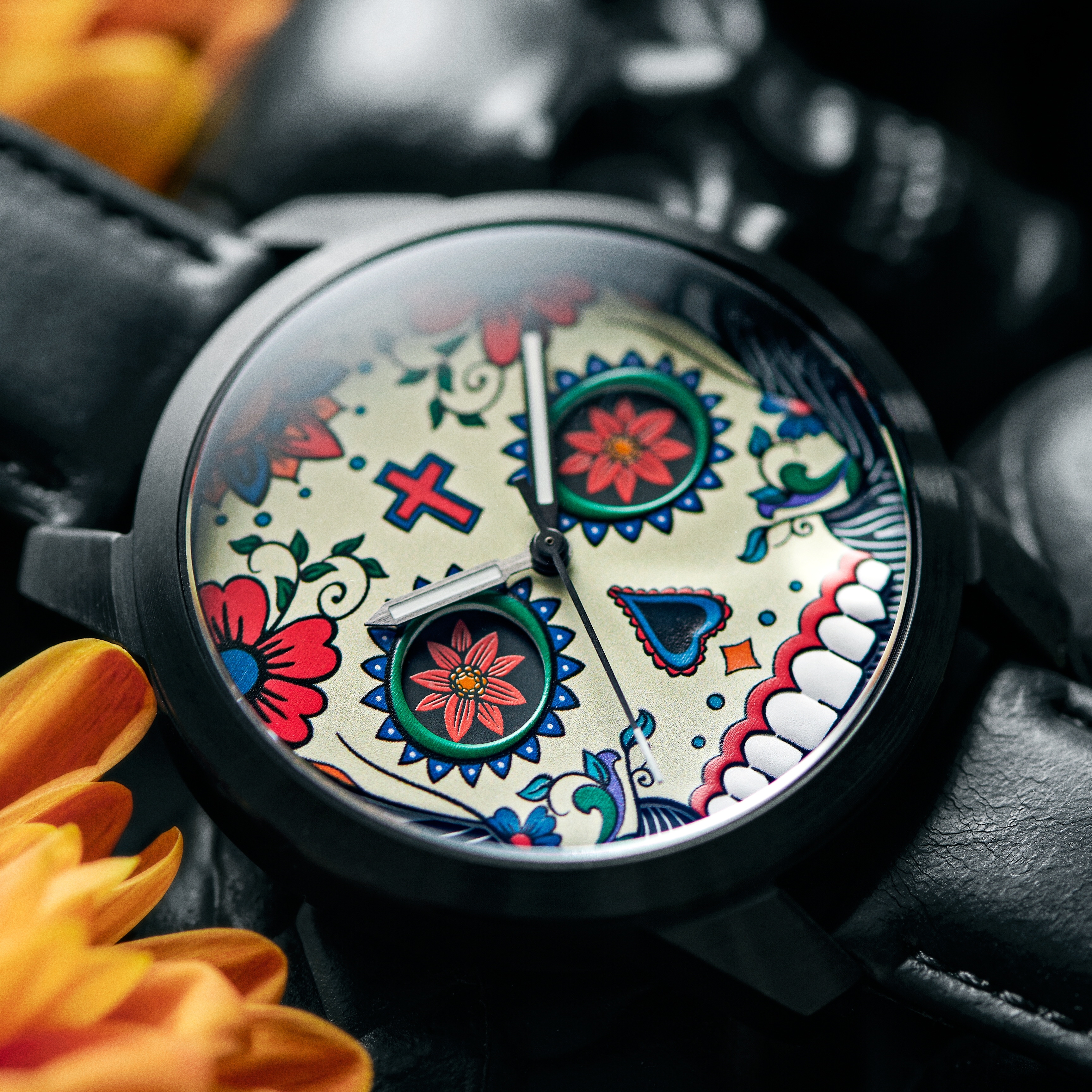 Todos | Colorful Skull Day of the Dead Watch - 6