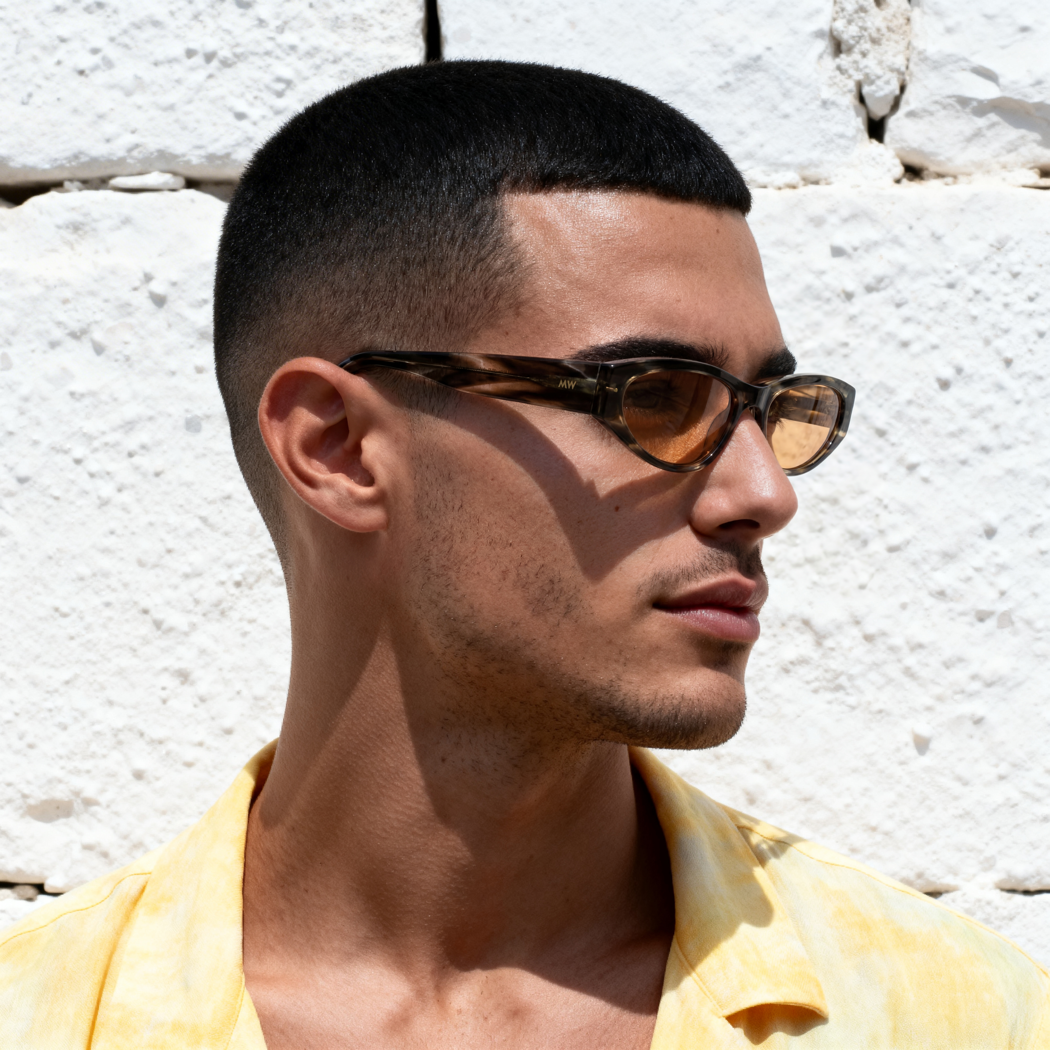 MessyWeekend | BLADE с рамка в цвят Havana и кехлибарени стъкла - 3