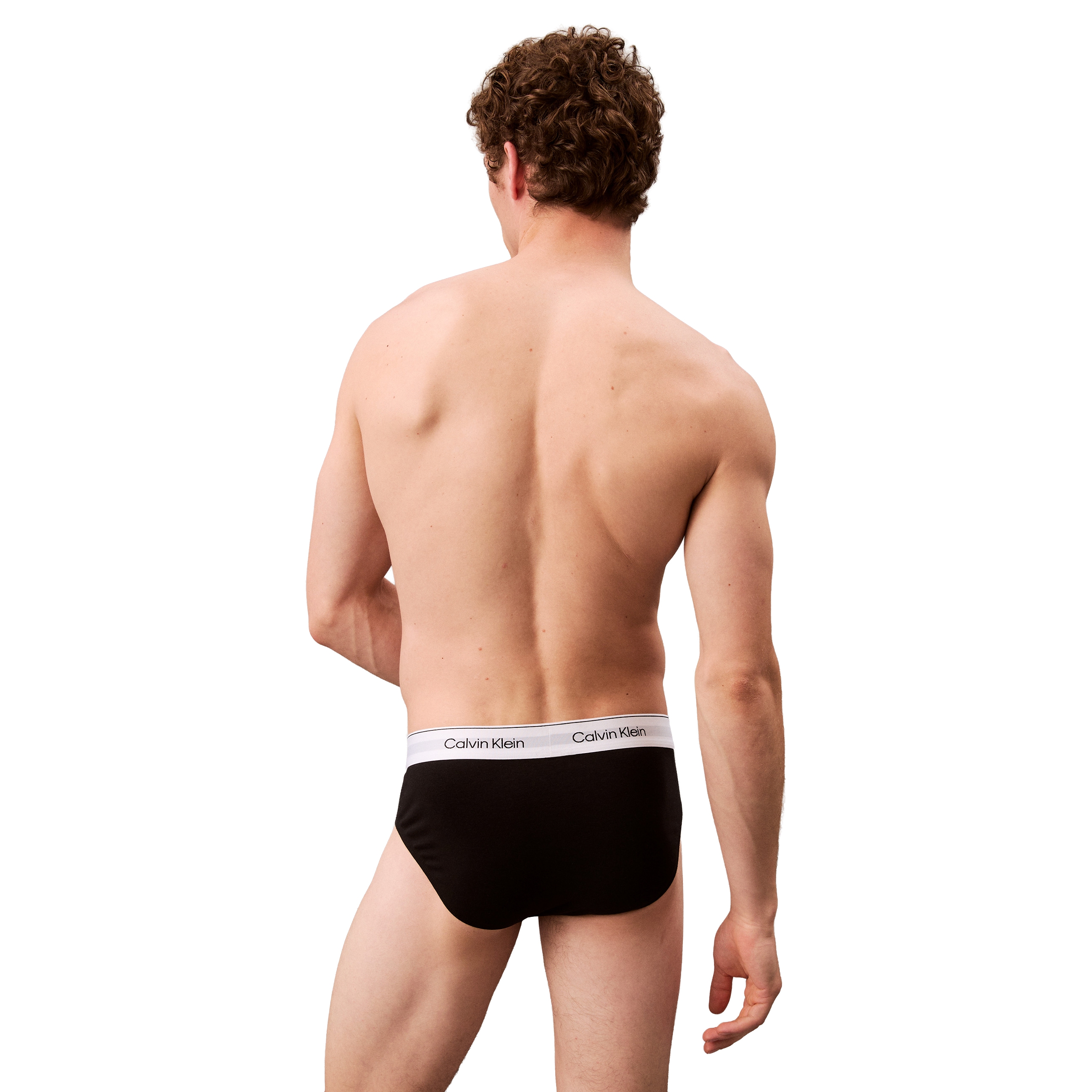 Lot de 3 Slips noirs Calvin Klein Hip - 4