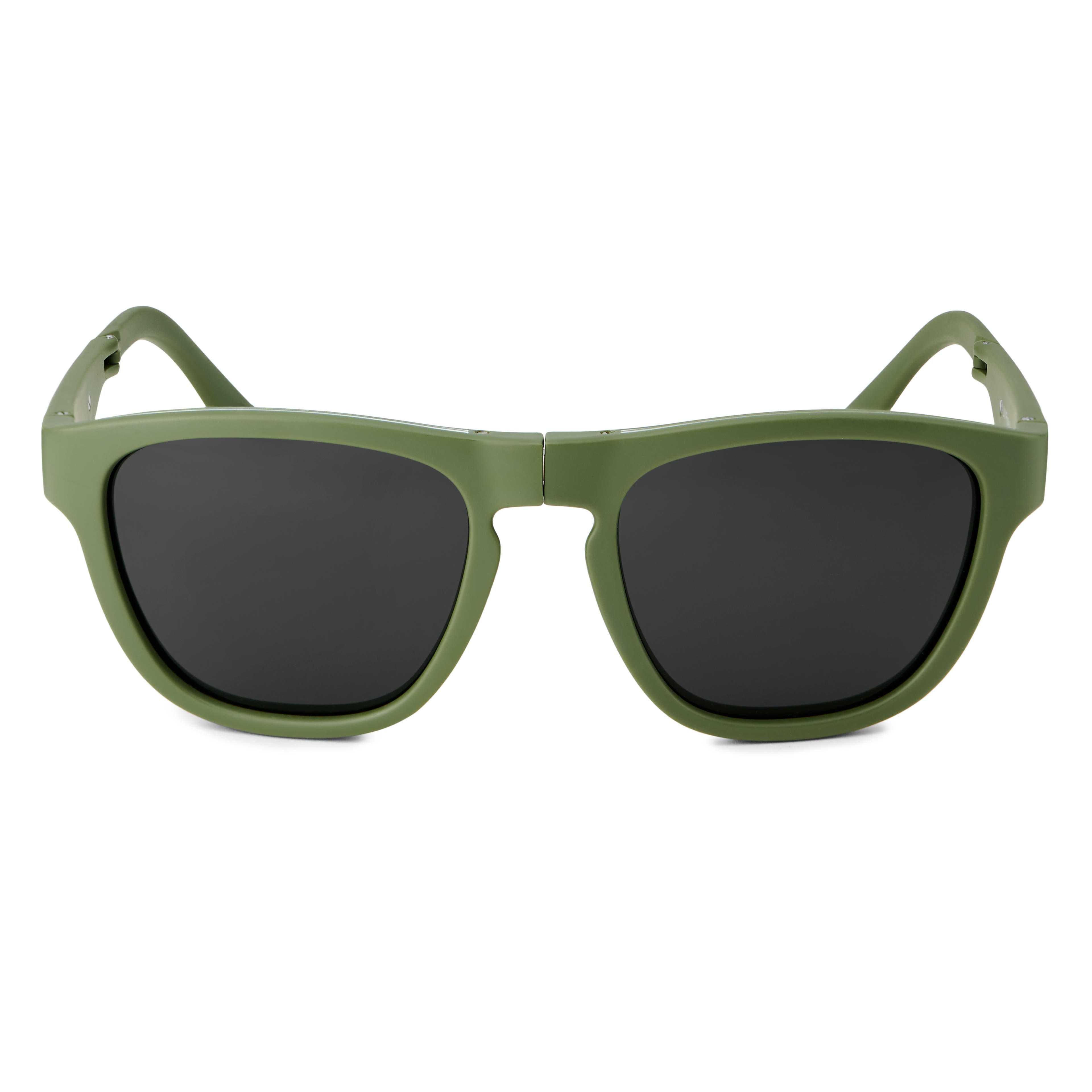 Winslow Thea Olivenfargede Sammenleggbare Polariserte Solbriller