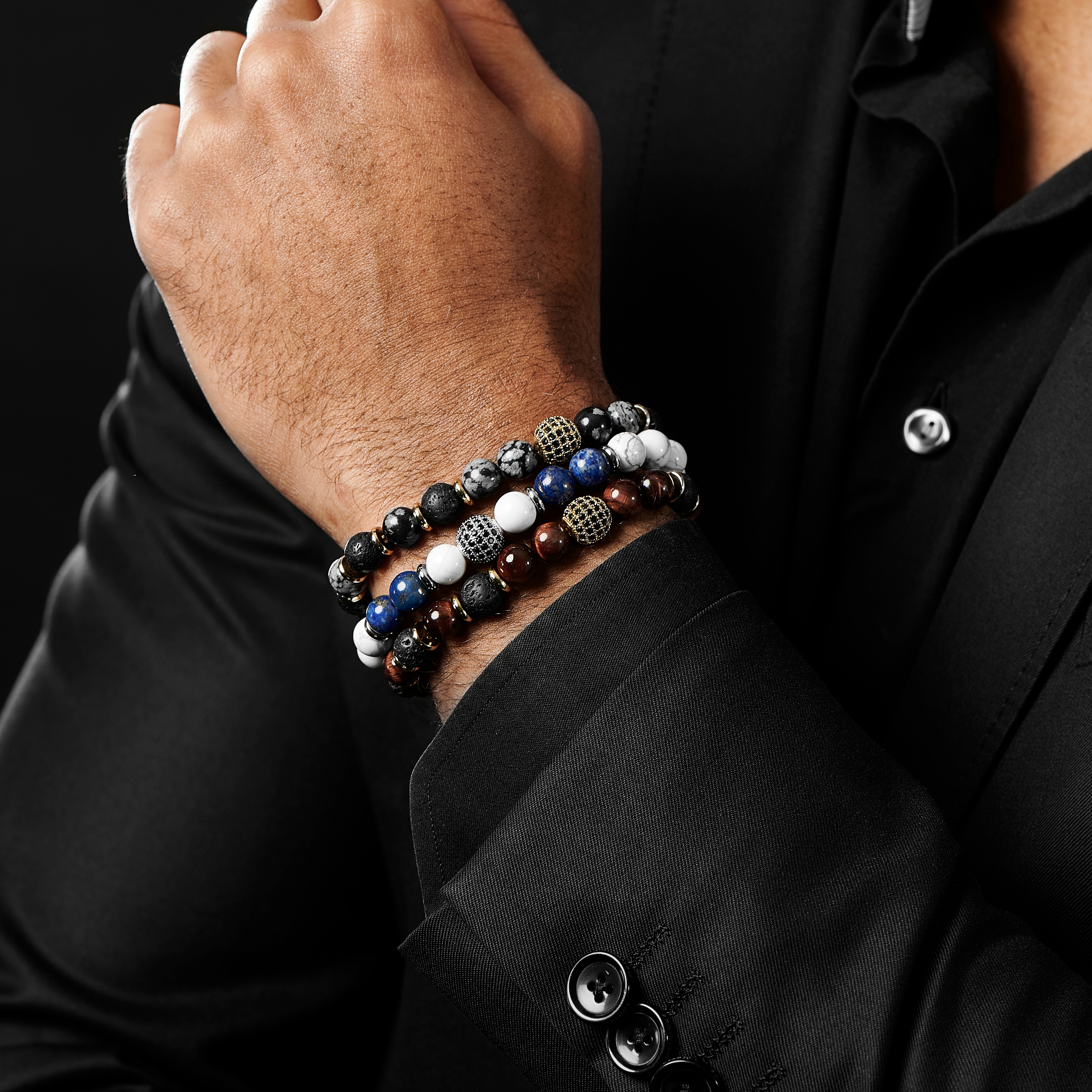 Pack de 3 bracelets royaux - 4