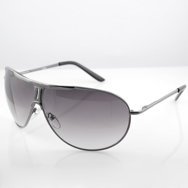 Moderne Sorte Aviator Solbriller - 1