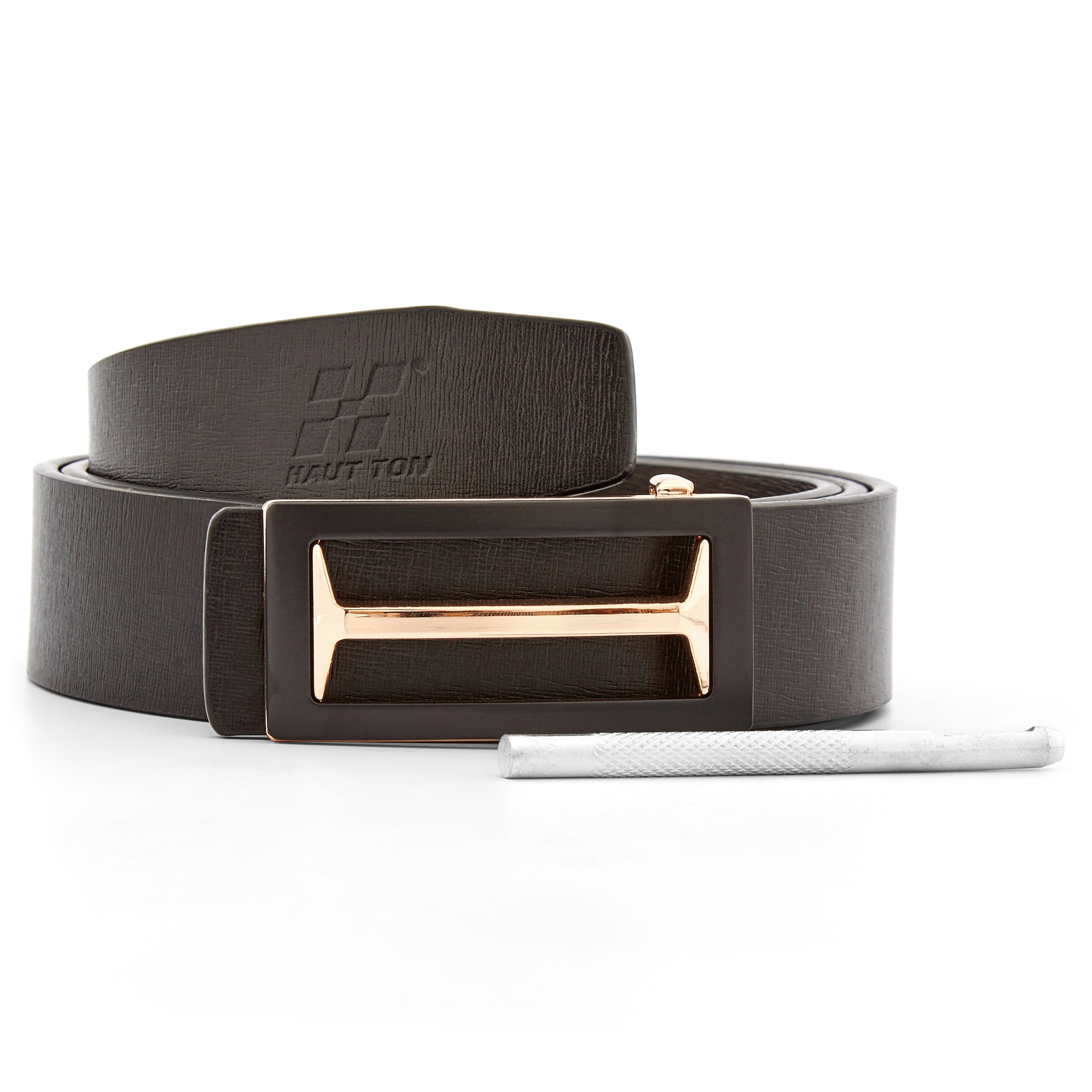 Musta Bahama-nahkavyö - 3