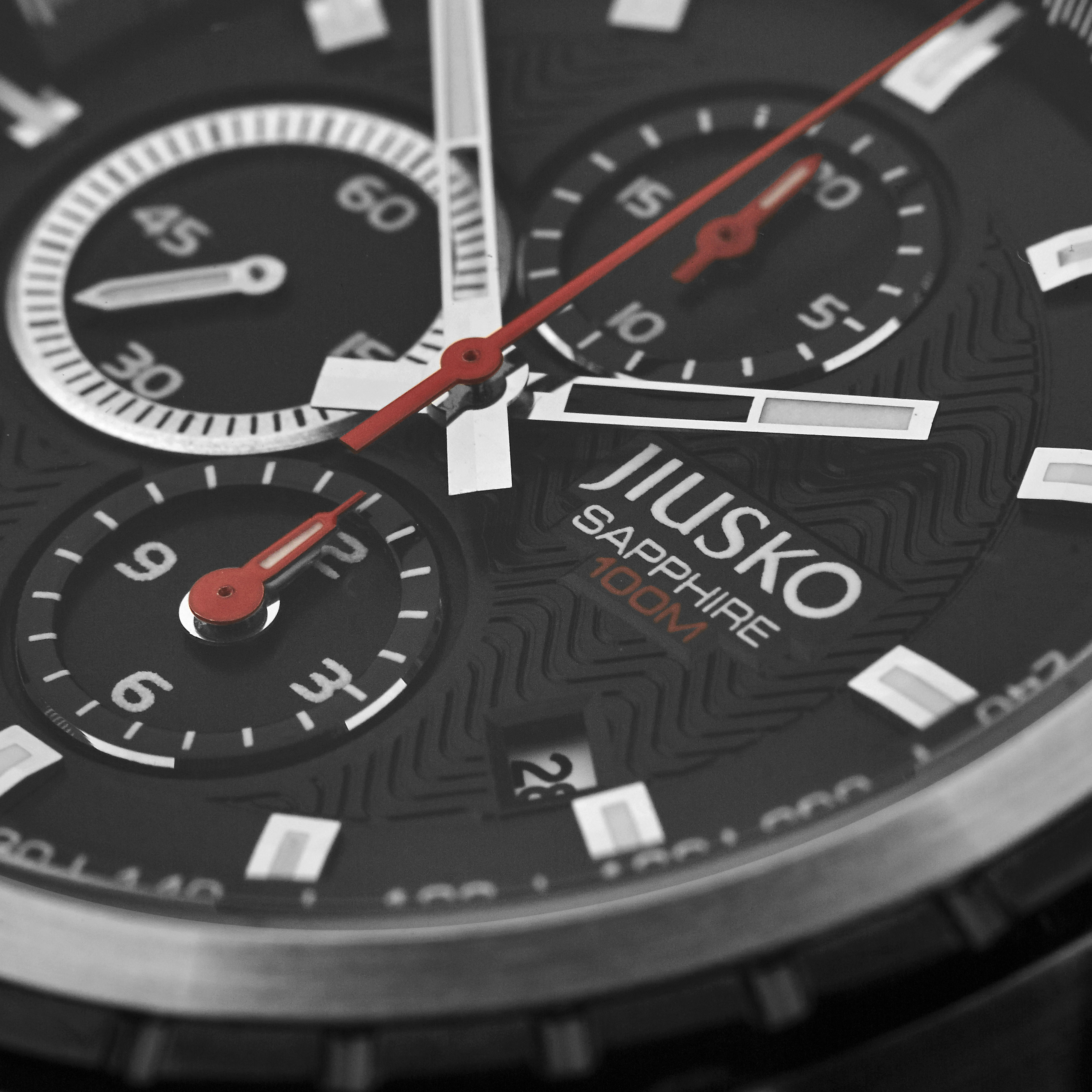Reloj Chrono negro - 7