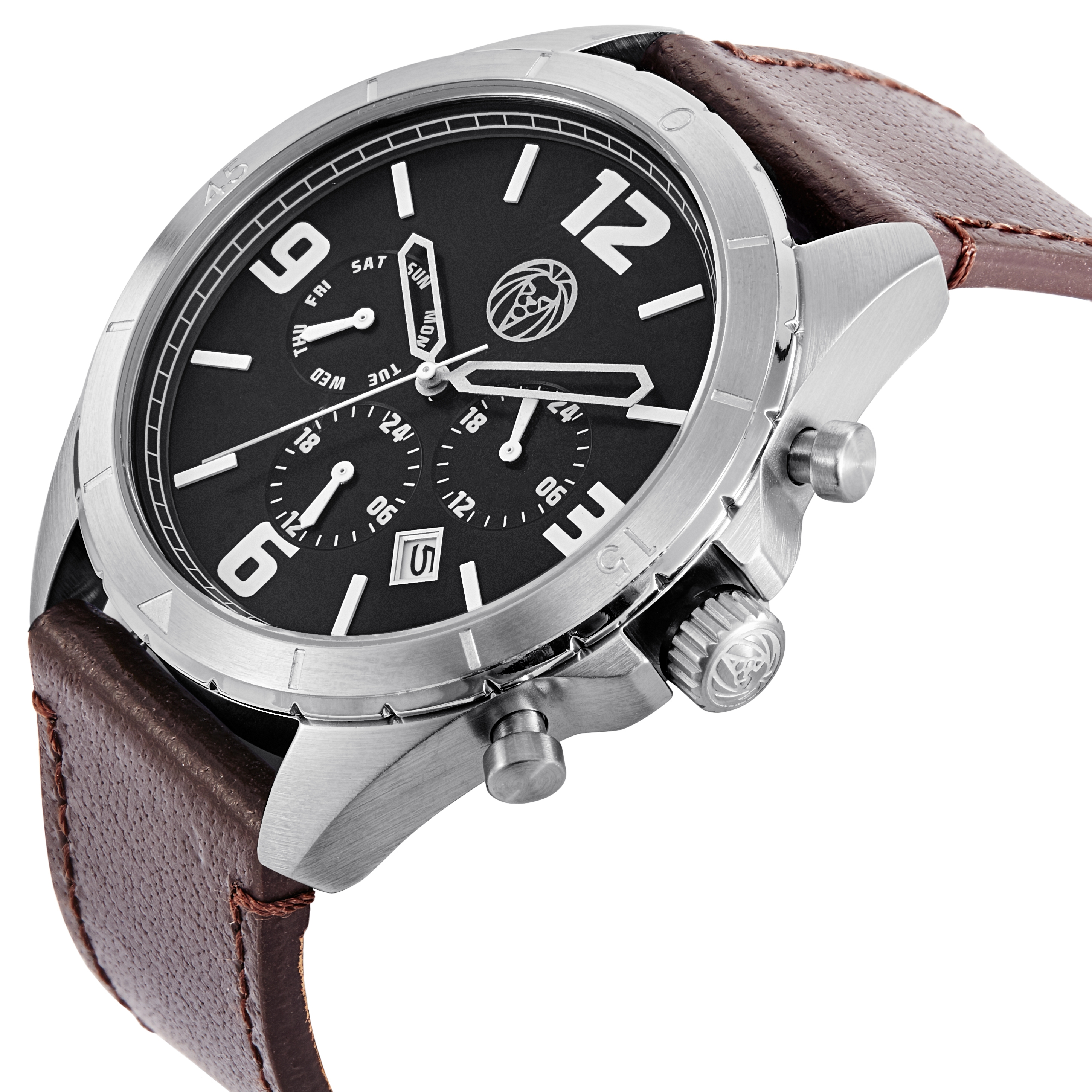 Montre Alton Traveler brune  - 2