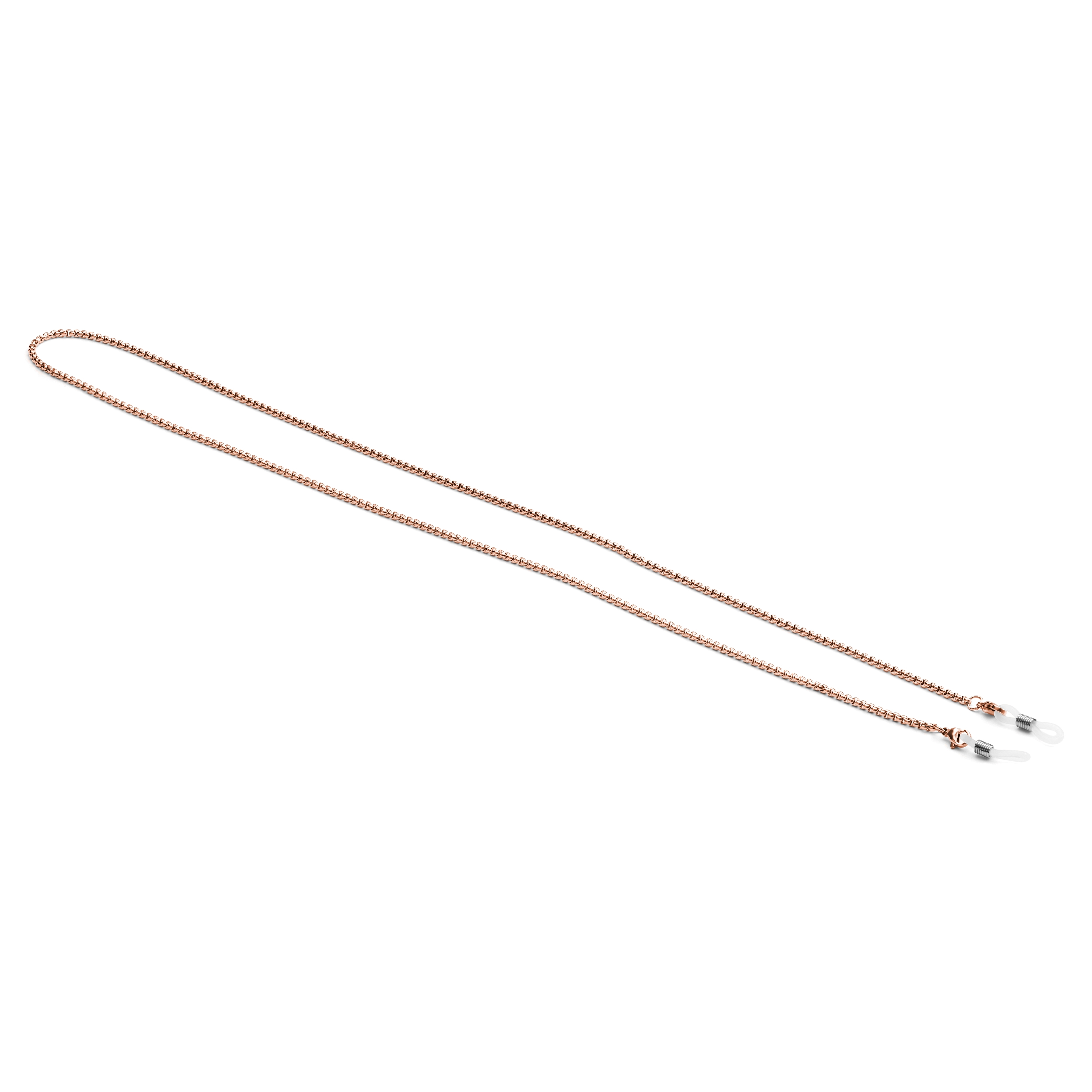 Retiazka na slnečné okuliare z nehrdzavejúcej ocele v čiernej farbe - 2