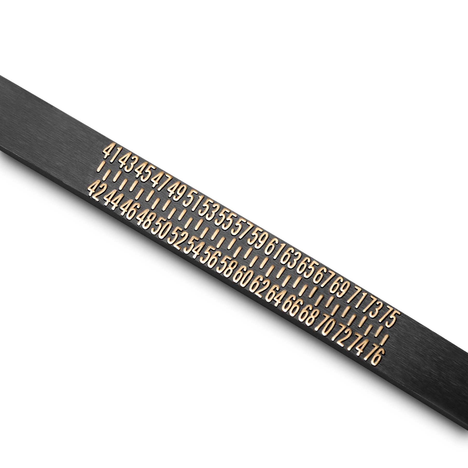 Black Ring Sizer Belt – EU Sizes - 2