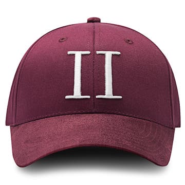 Les Deux | Tamnocrvena baseball kapa s detaljima od antilopa II Les Deux | Tamnocrvena baseball kapa s detaljima od antilopa II