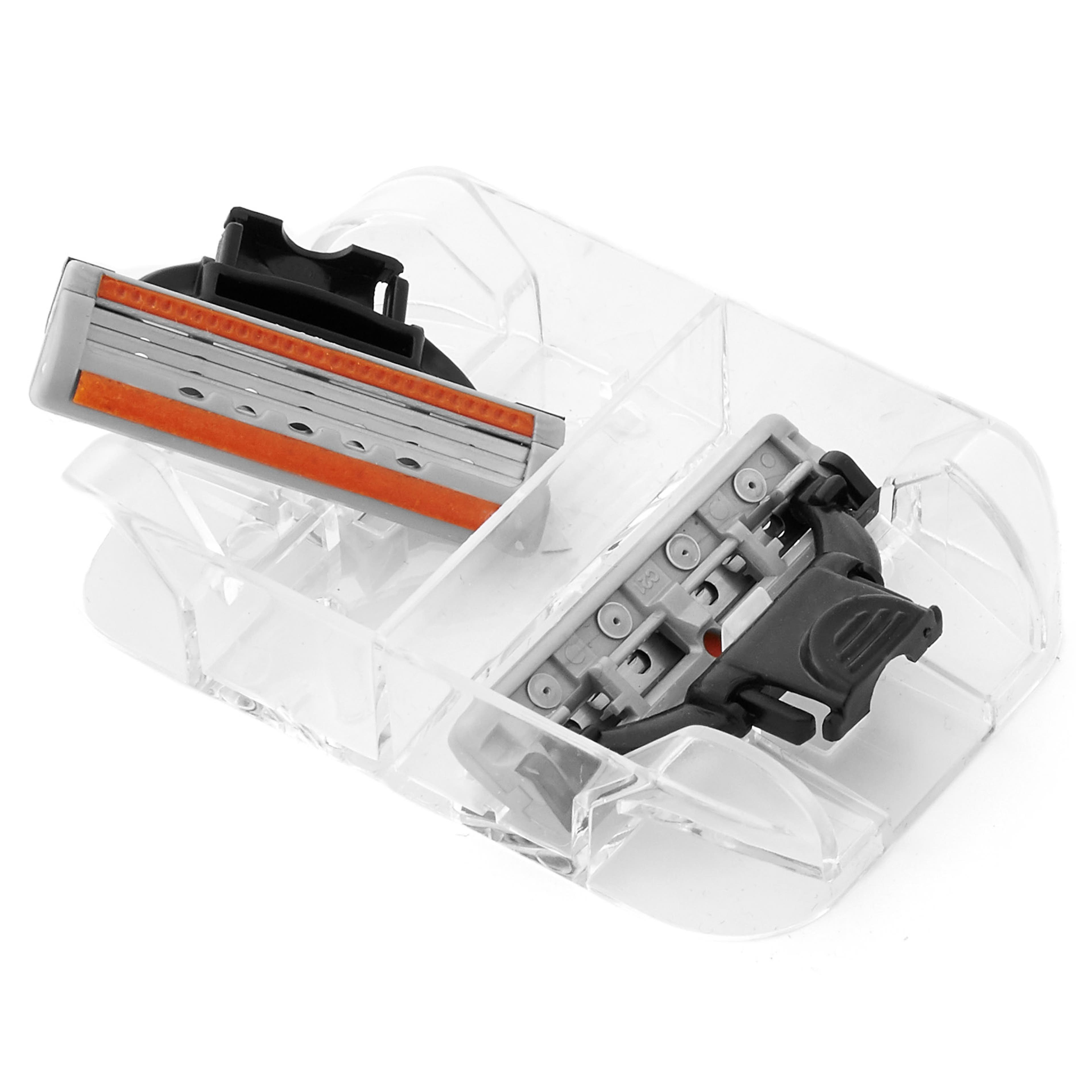 Pakke m. 2 Gate Razor Skrabehoveder- 3 blade Pakke m. 2 Gate Razor Skrabehoveder- 3 blade