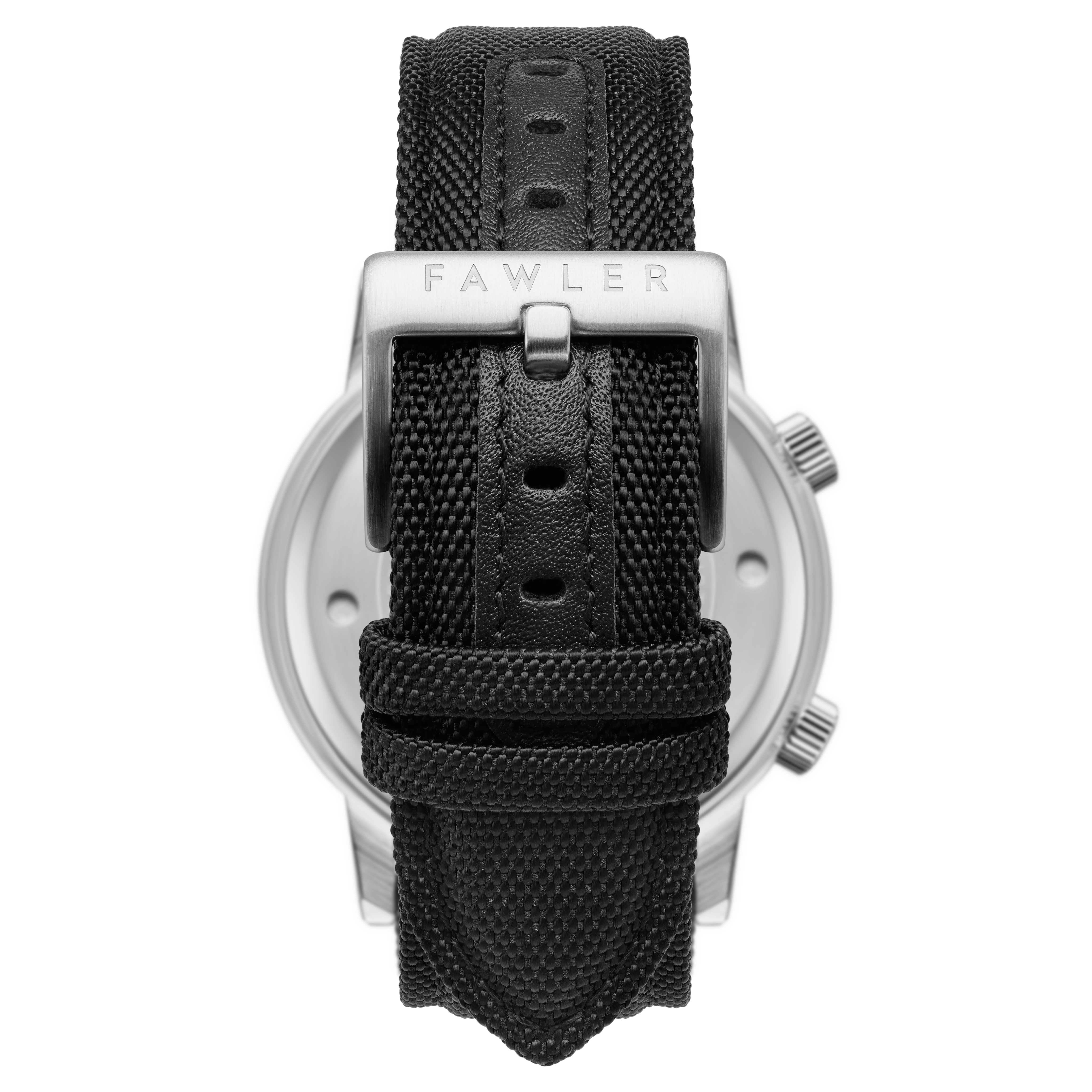 Acero | Silver-tone and Blue Stainless Steel Dive Watch - 5