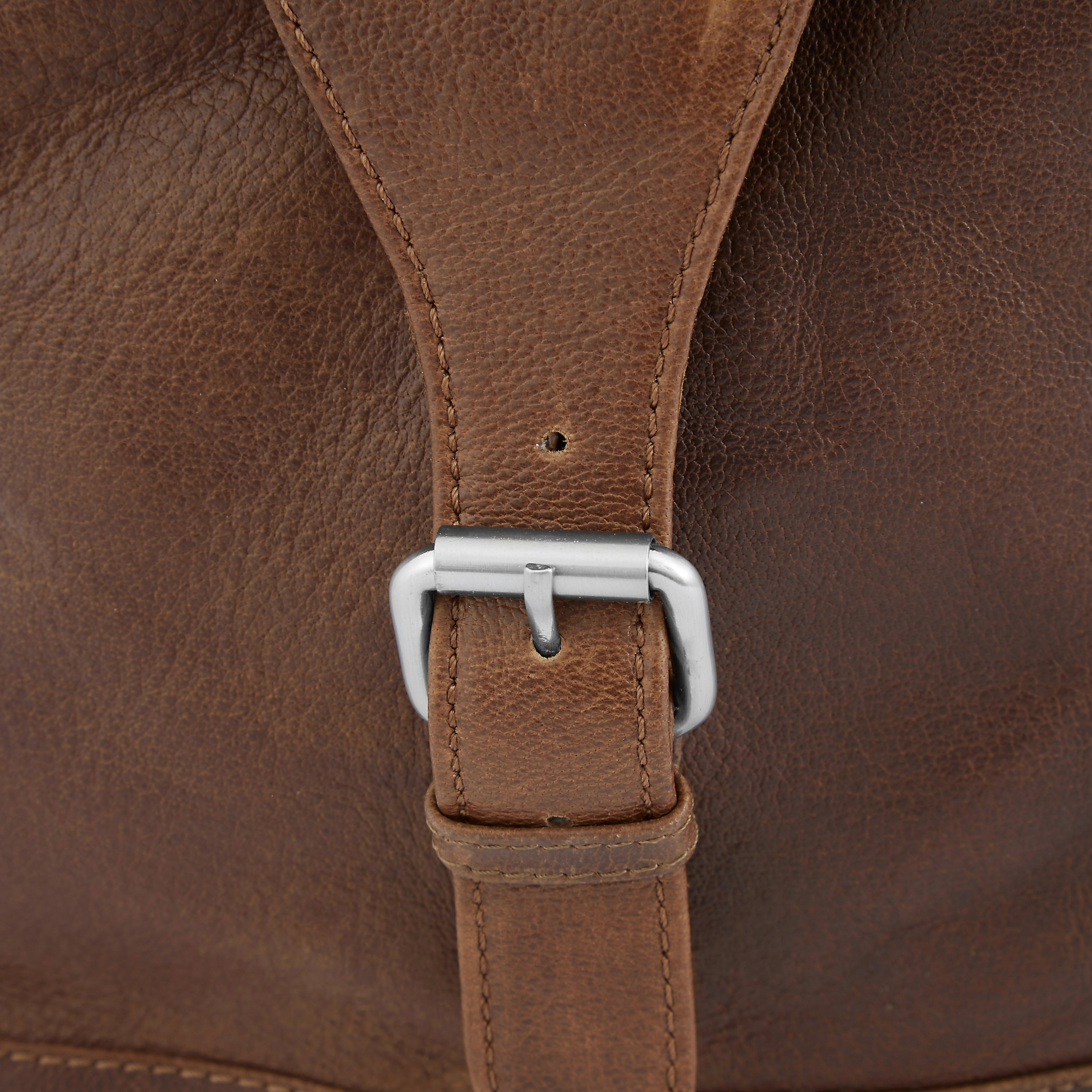 Tan California Weekend Bag - 8