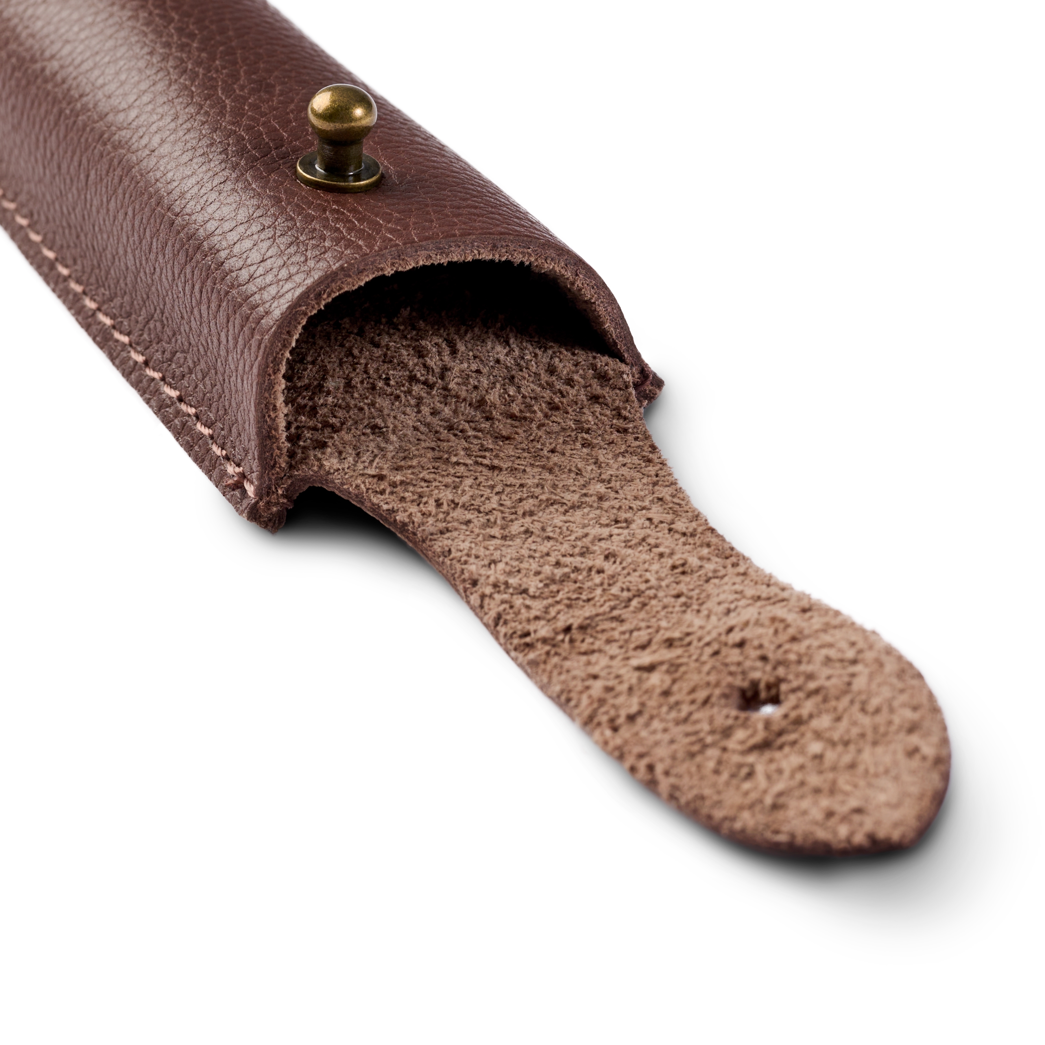 Stiftetui | Dunkelbraunes Leder | Klein - 2