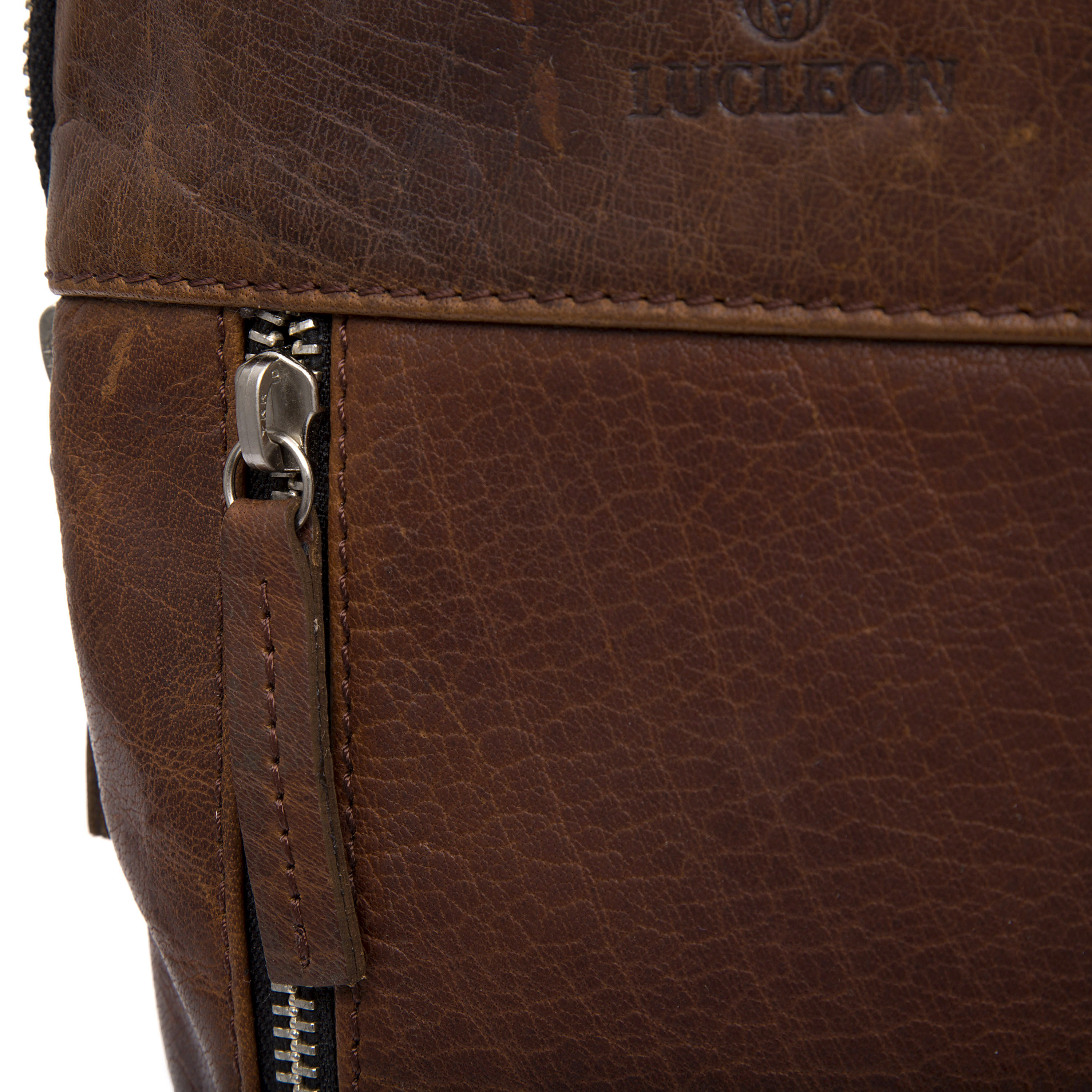 Montreal Mini Tan Leather Sling Bag - 9