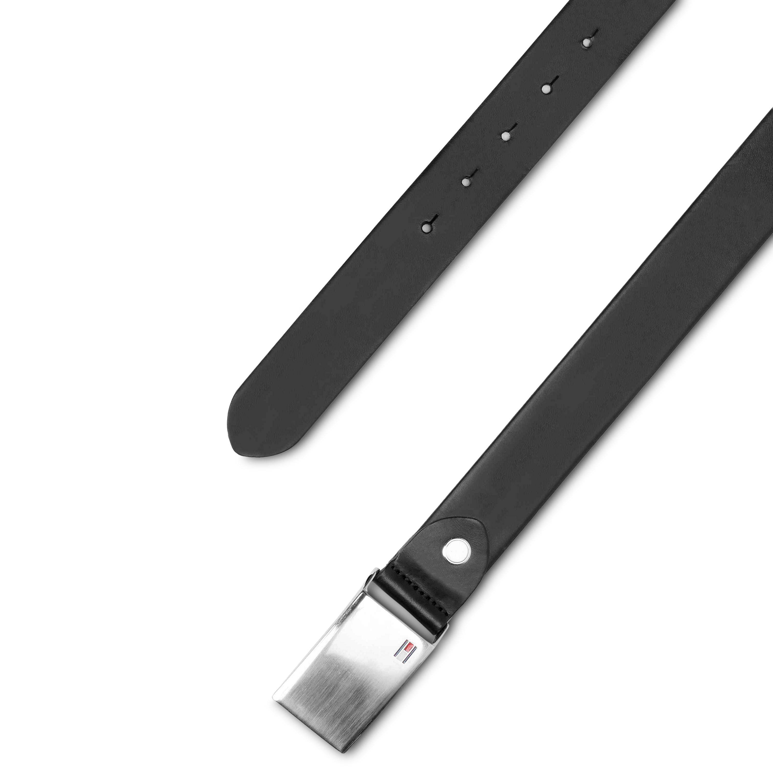 Tommy Hilfiger Plaque Zwarte Riem - 2