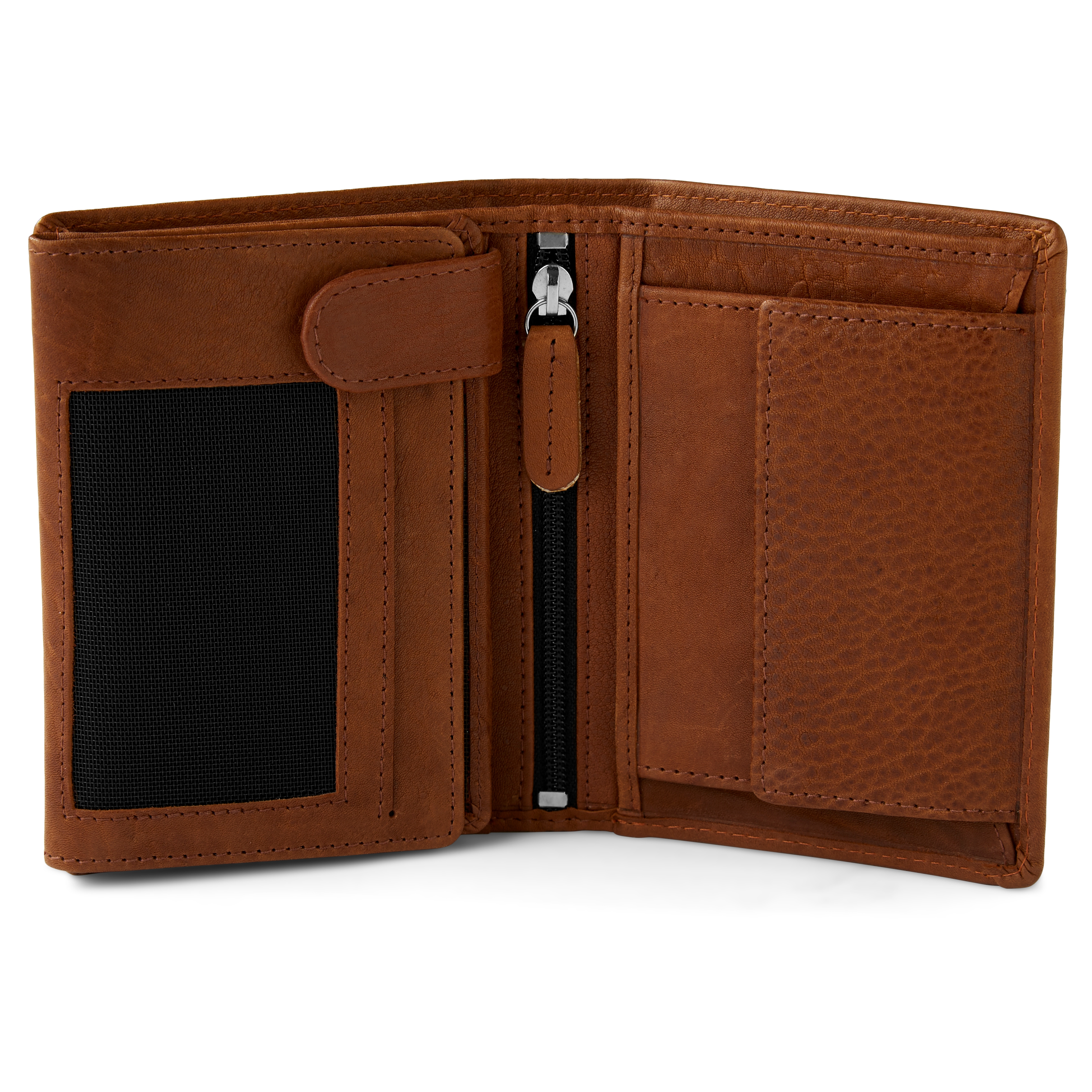Cambodia Vintage Tan RFID Leather Wallet - 2