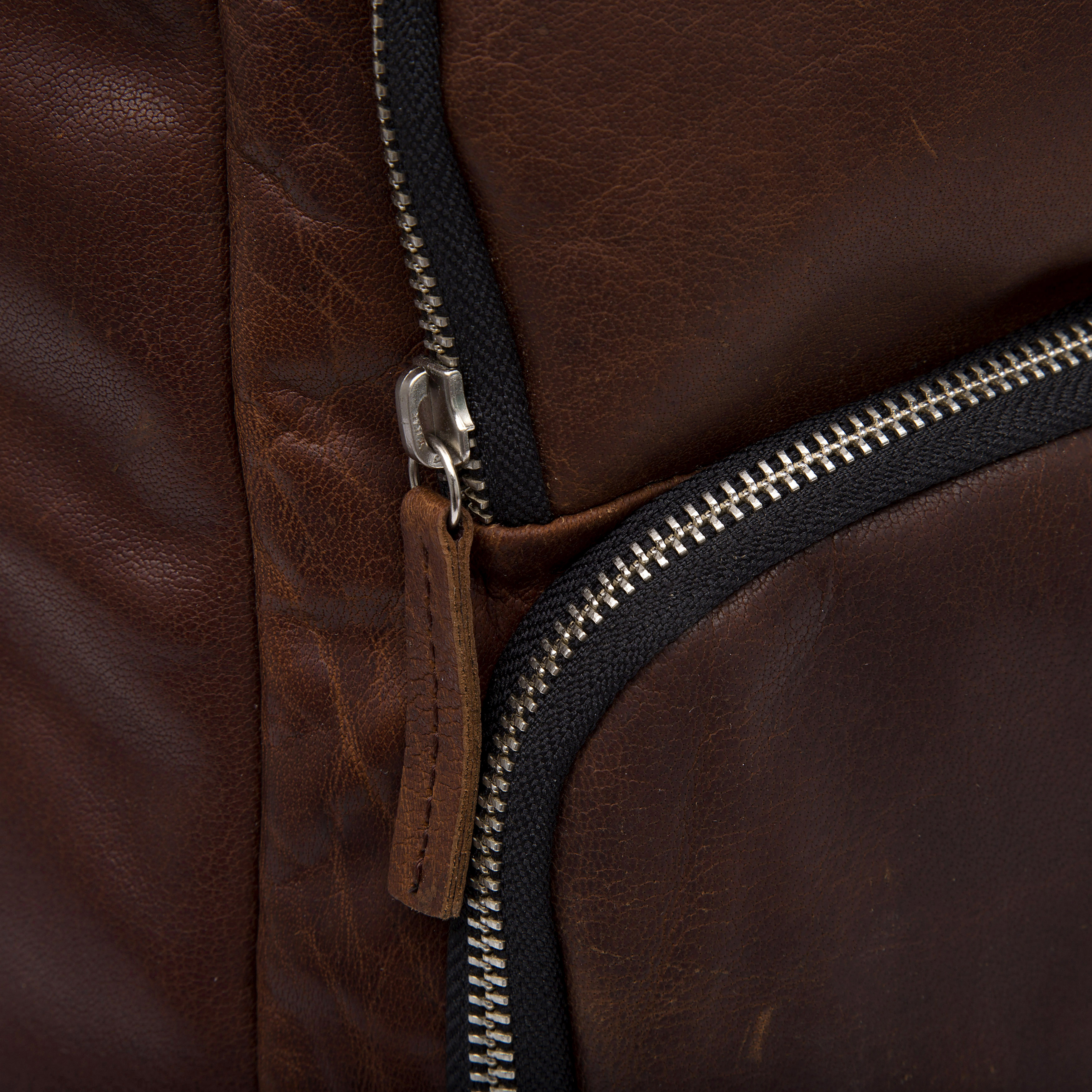 Montreal Large Tan Leather Duffel Bag - 17