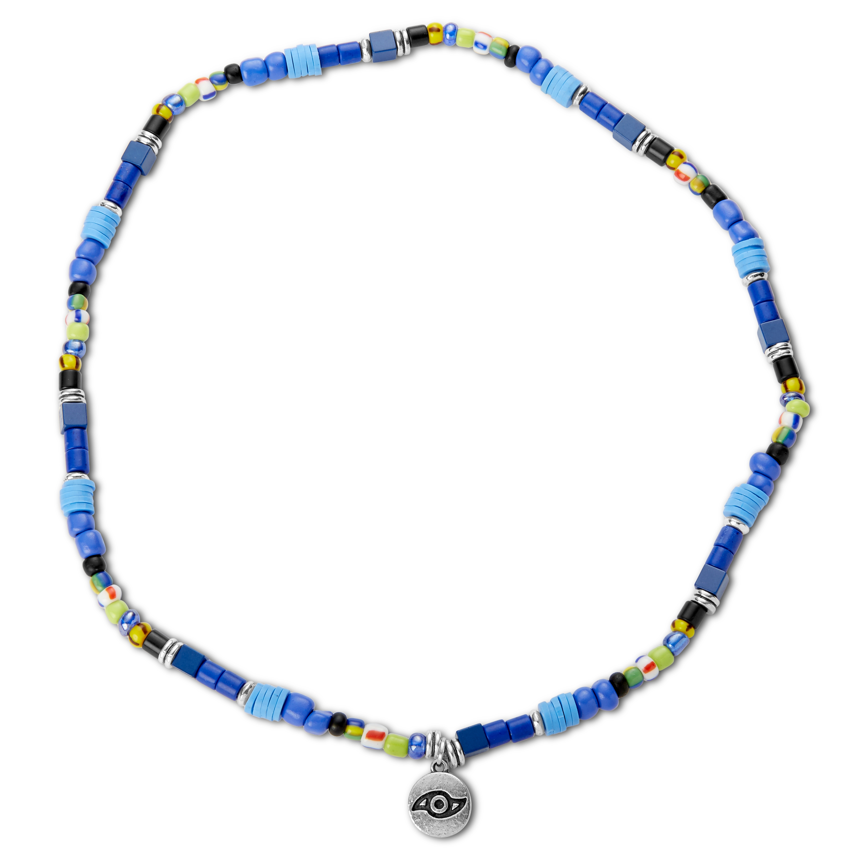 Witin Blå Evil Eye Halskæde - 5